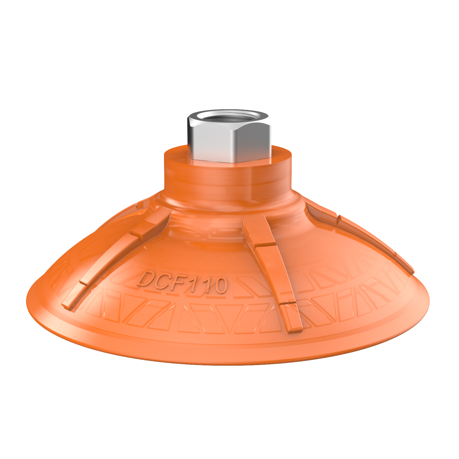 Piab Suction cup DCF110P Polyurethane 60, G3/8 female plastic