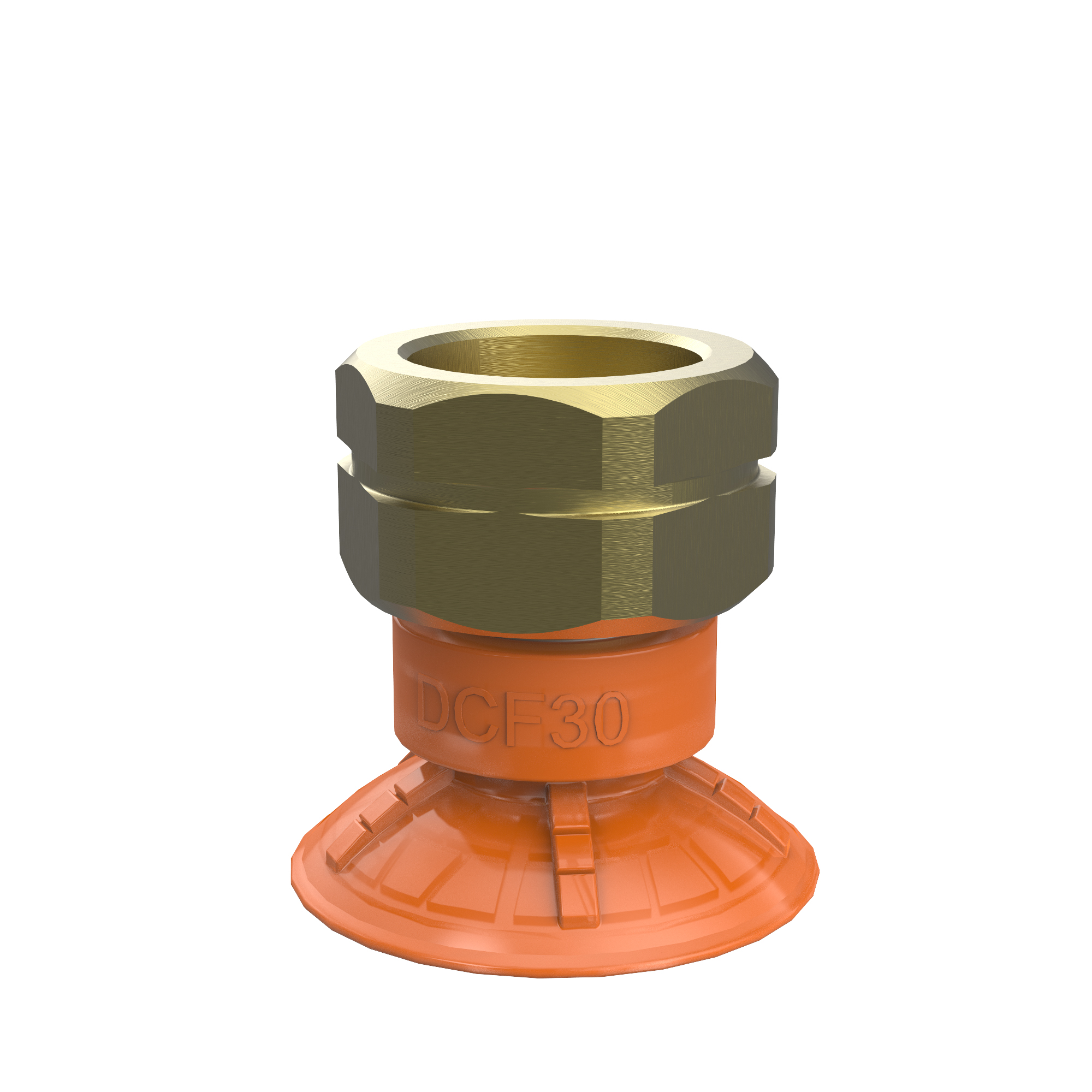 Piab Suction cup DCF30P Polyurethane 60, 3/8 NPT female