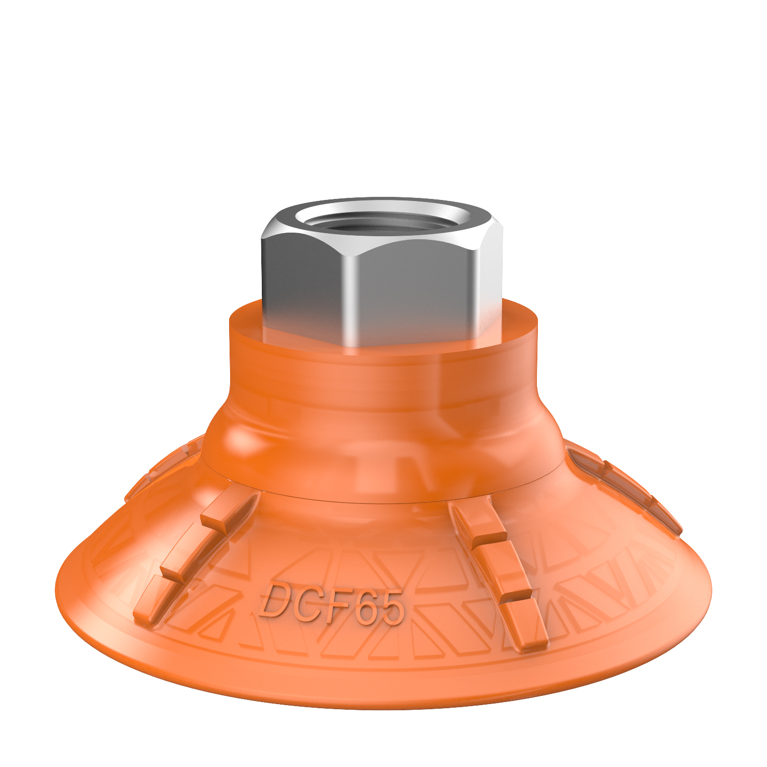 Piab Suction cup DCF65P Polyurethane 60, G3/8 female plastic