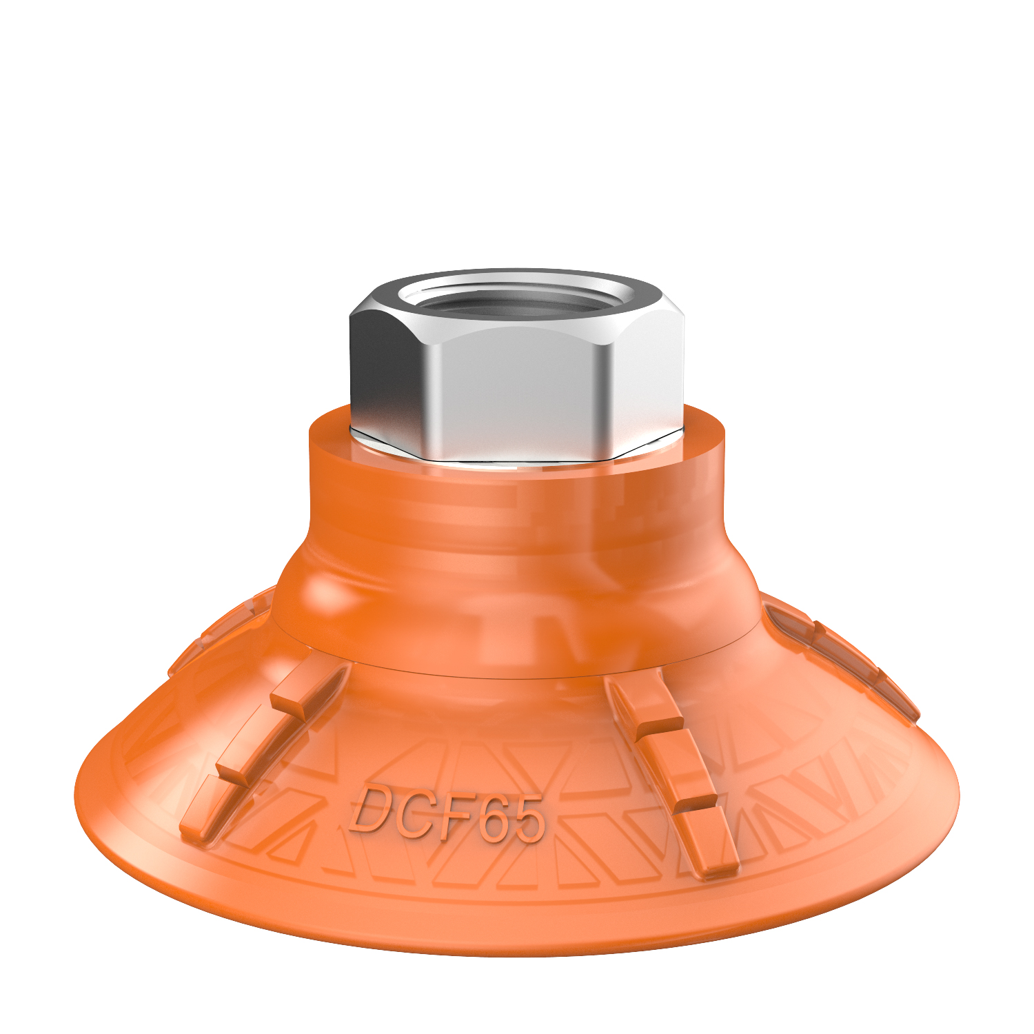 Piab Suction cup DCF65P Polyurethane 60, G3/8 female, with mesh filter