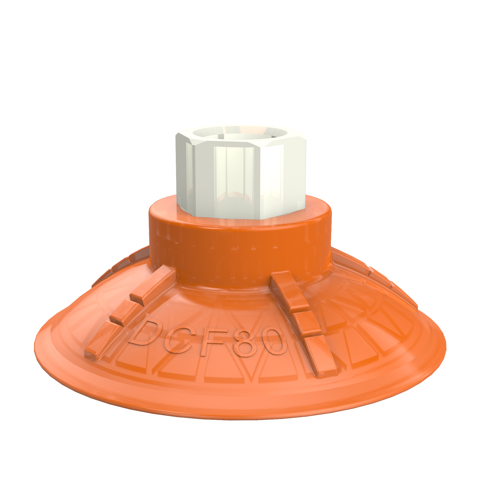 Piab Suction cup DCF80P Polyurethane 60, G3/8 female plastic