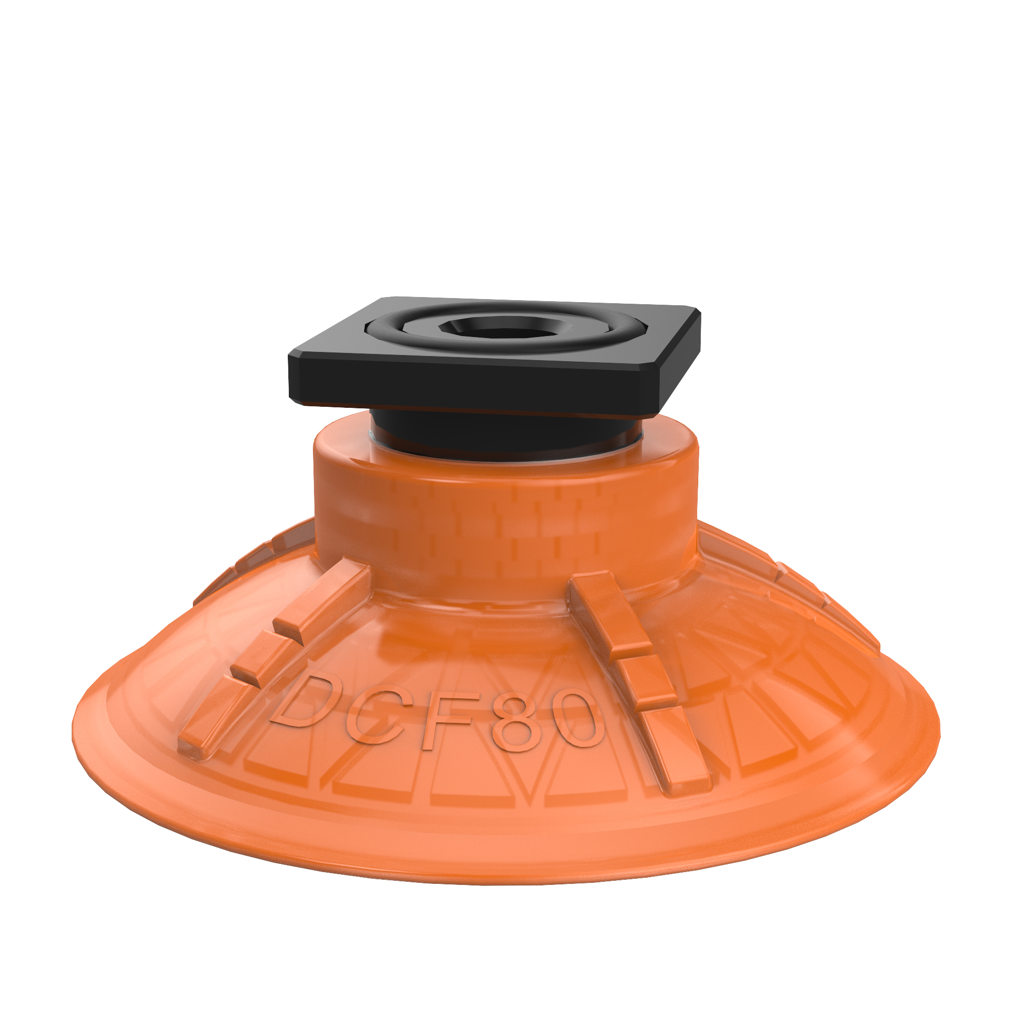 Piab Suction cup DCF80P Polyurethane 60, T-slot with mesh filter