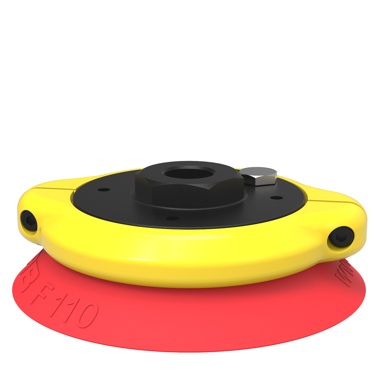 Piab Suction cup F110 Silicone, G3/8 female, clamp ring with mesh filter
