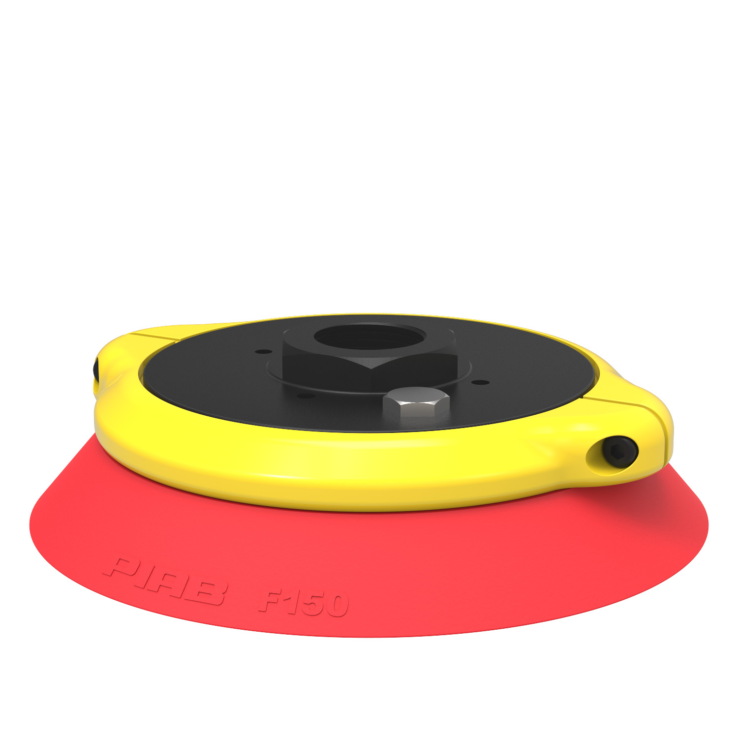 Piab Suction cup F150 Silicone, G3/4 female, clamp ring with mesh filter