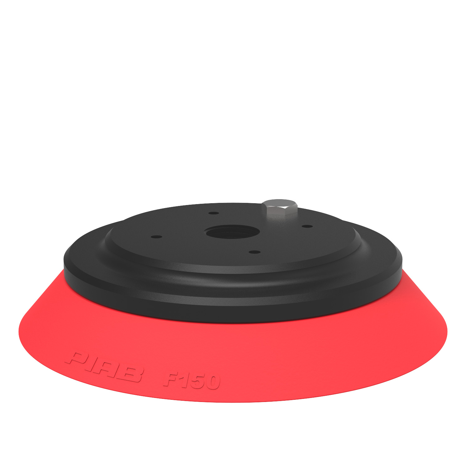 Piab Suction cup F150 Silicone, G1/2 female Al, with mesh filter
