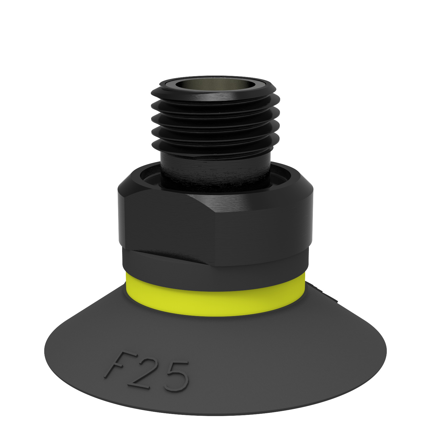 Piab Suction cup F25 Chloroprene, G1/8 male, with mesh filter