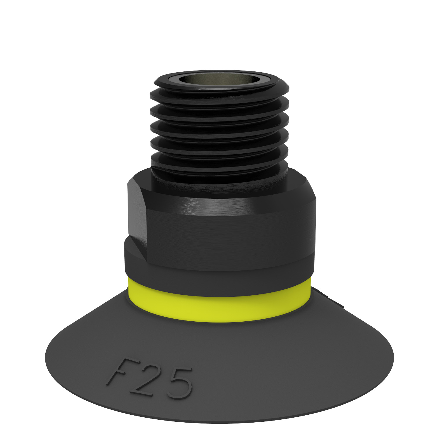 Piab Suction cup F25 Chloroprene, 1/8 NPT male, with mesh filter