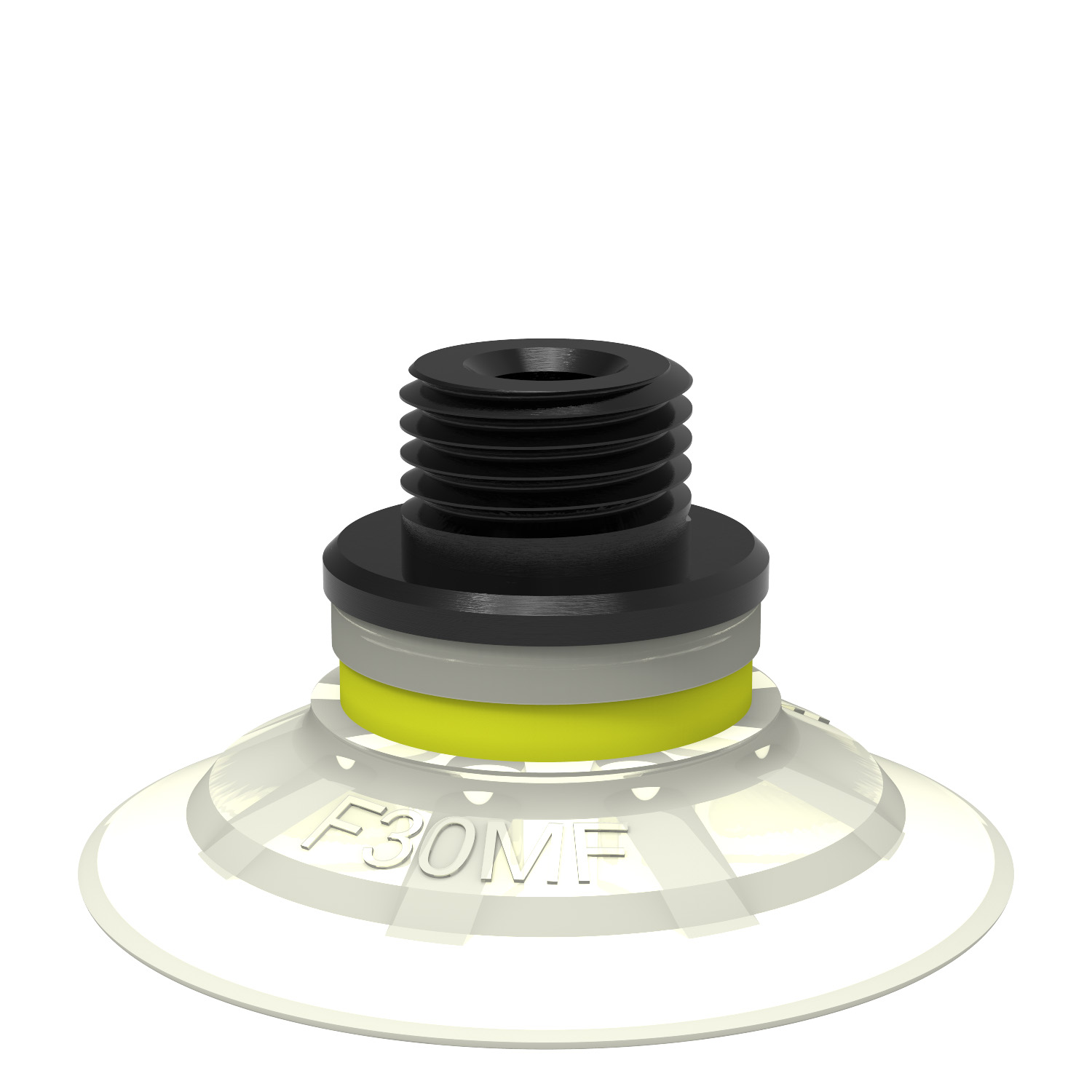 Piab Suction cup F30MF Thermoelastic polyurethane, G1/8 male/M5 female, with mesh filter