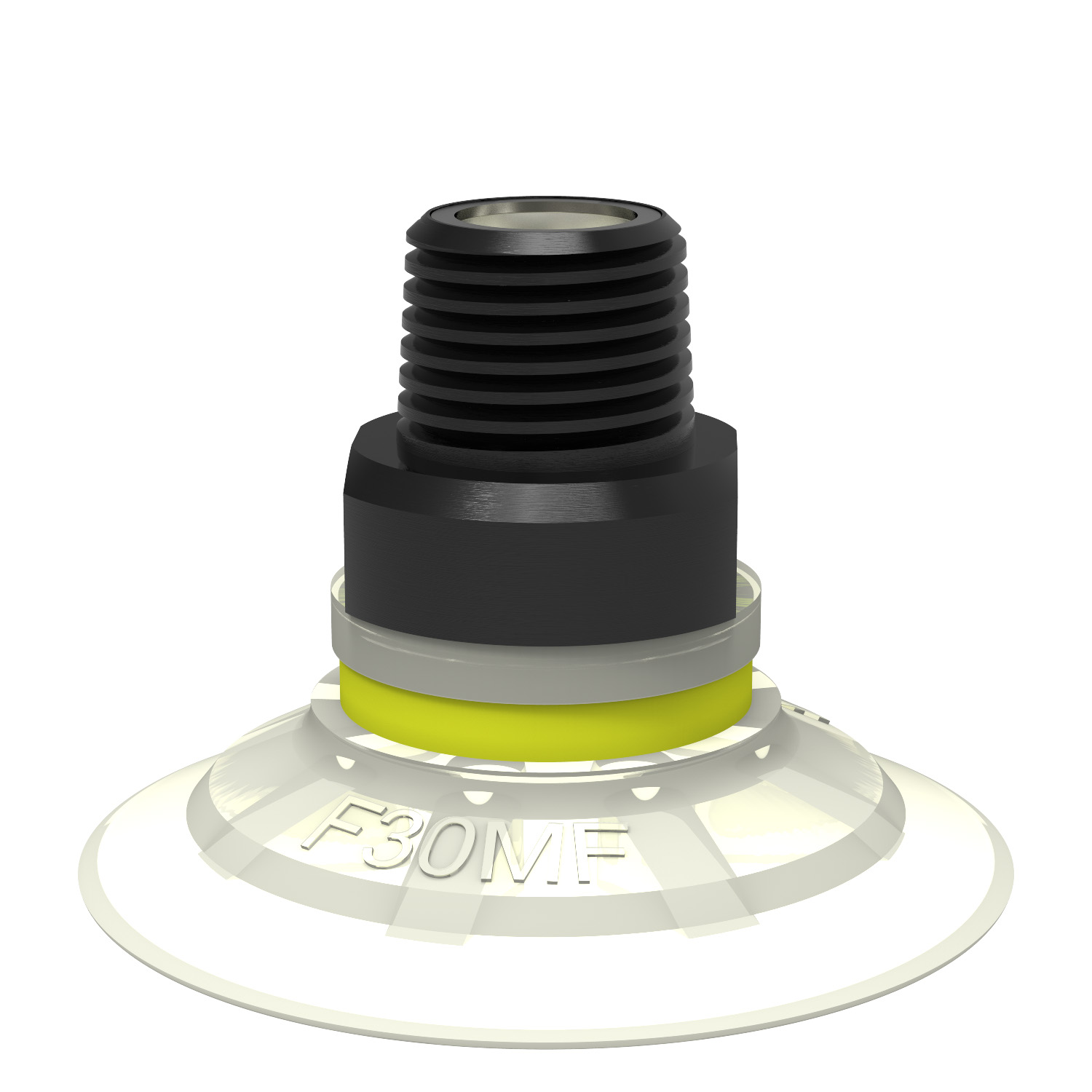 Piab Suction cup F30MF Thermoelastic polyurethane, G1/8 male, with mesh filter and dual flow contro