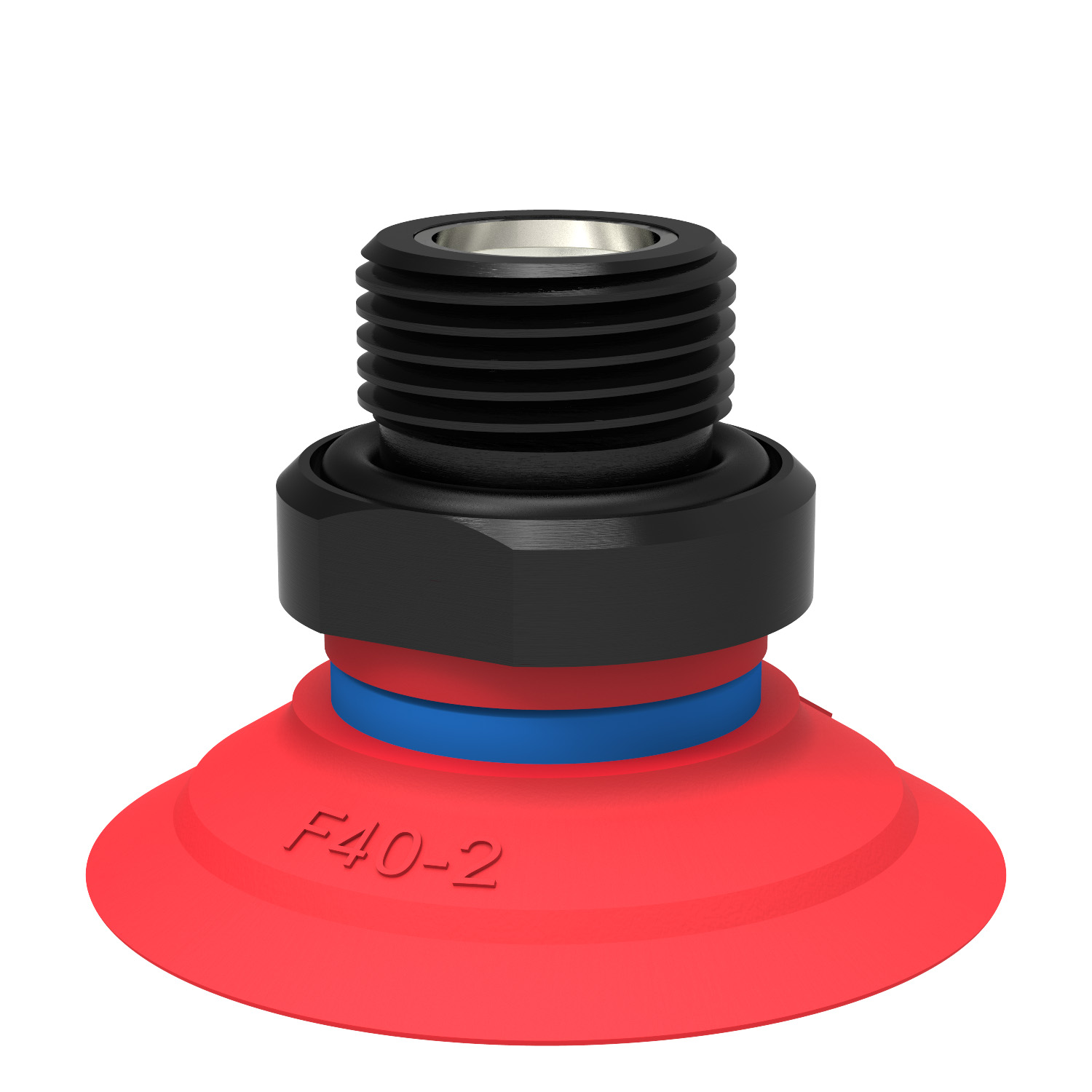 Piab Suction cup F40-2 Silicone, G3/8 male, with mesh filter