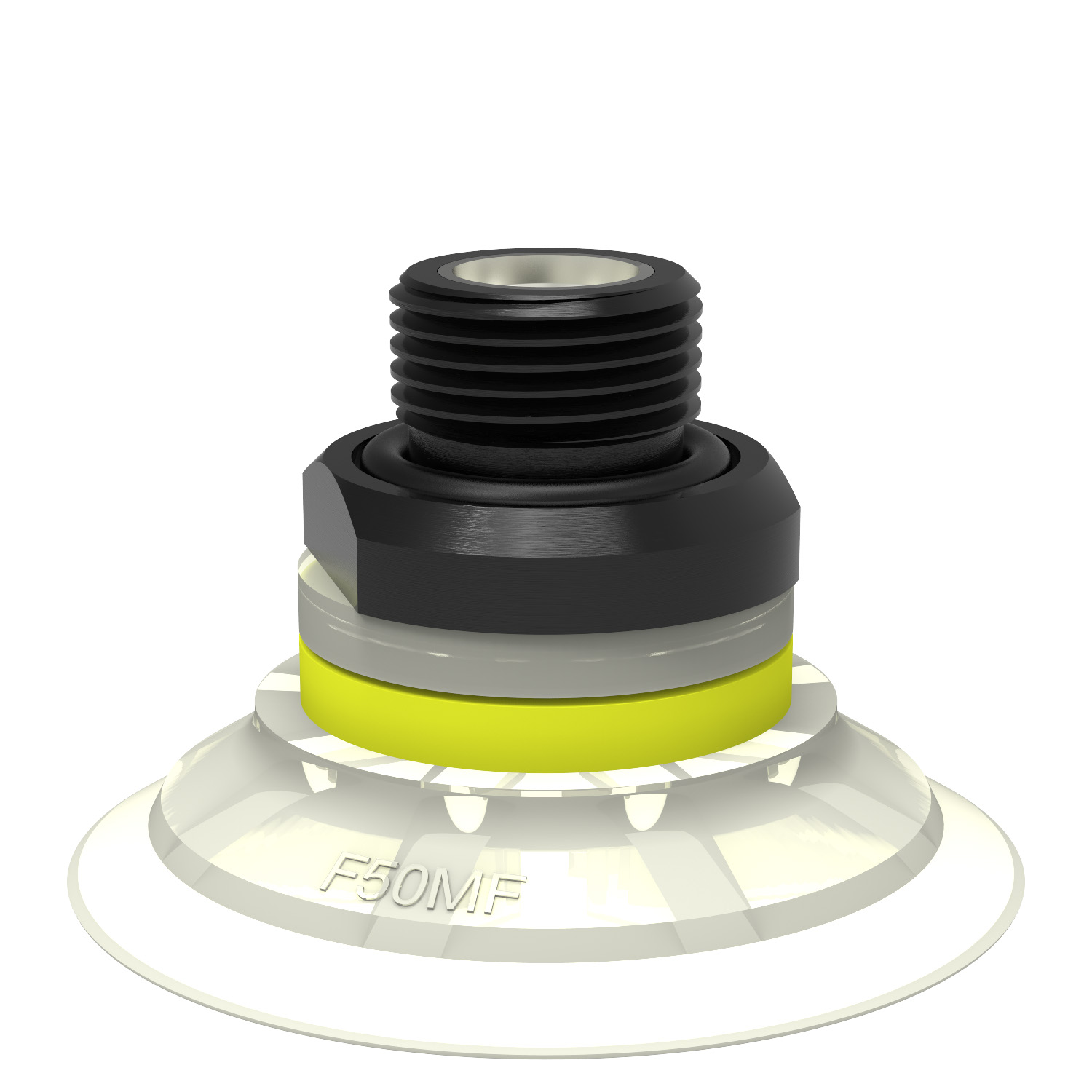 Piab Suction cup F50MF Thermoelastic polyurethane, G3/8 male, with mesh filter