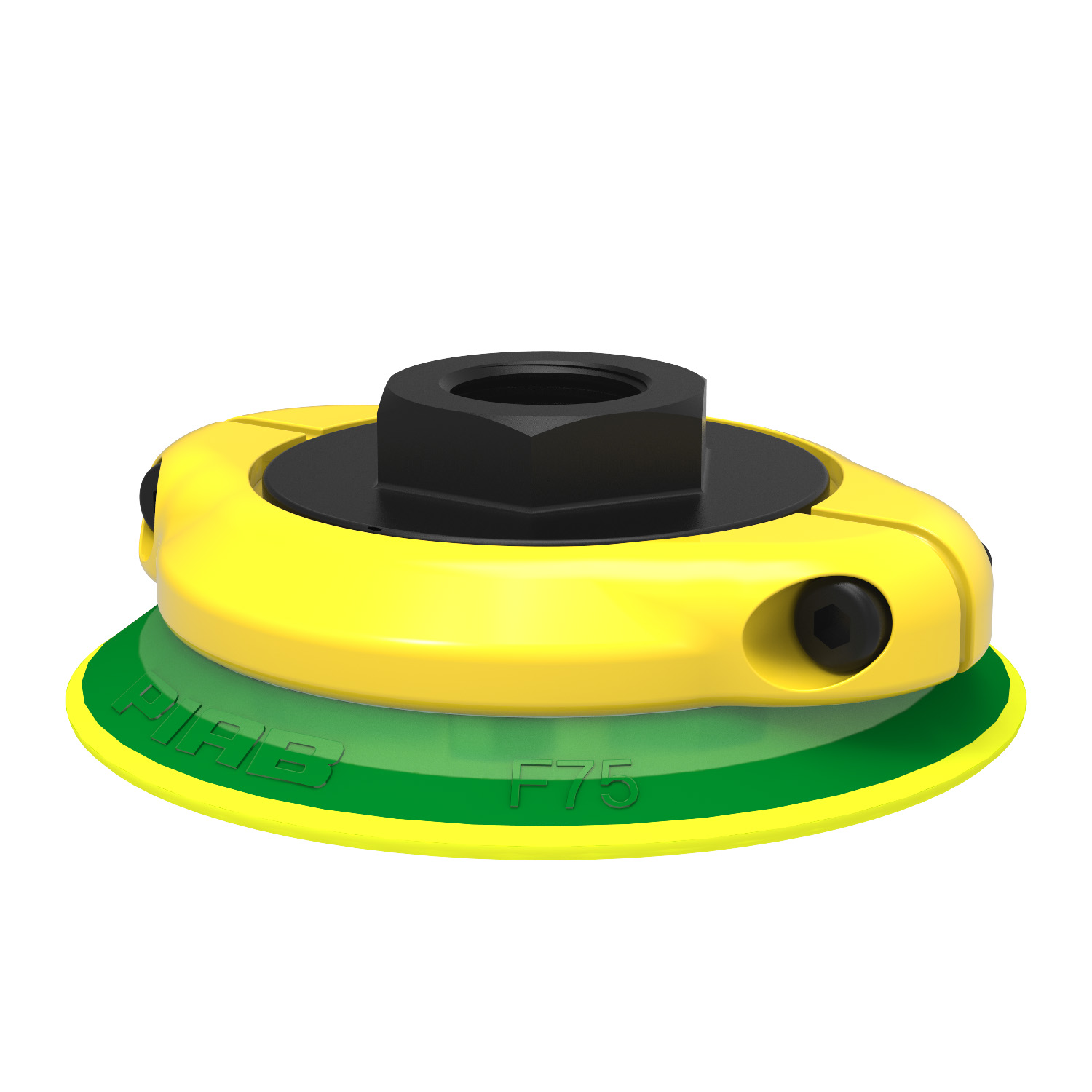 Piab Suction cup F75P Polyurethane 30/60, G3/8 female, with mesh filter