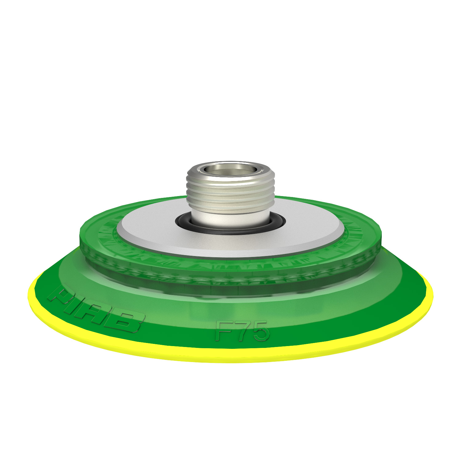 Piab Suction cup F75P Polyurethane 30/60, thread insert G3/8 male with mesh filter for Vacuum Gripp