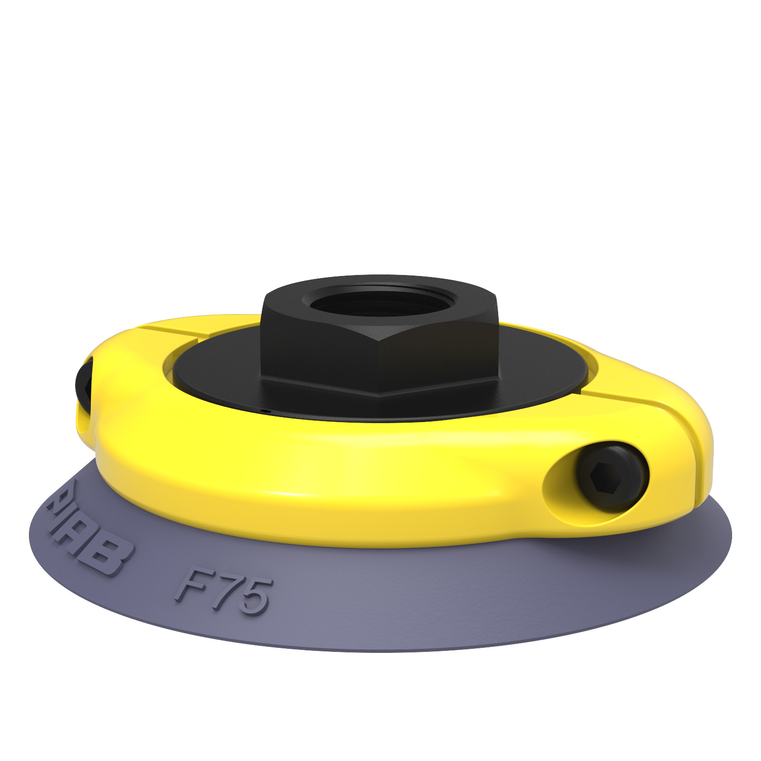 Piab Suction cup F75 HNBR, 3/8 NPSF female, with mesh filter