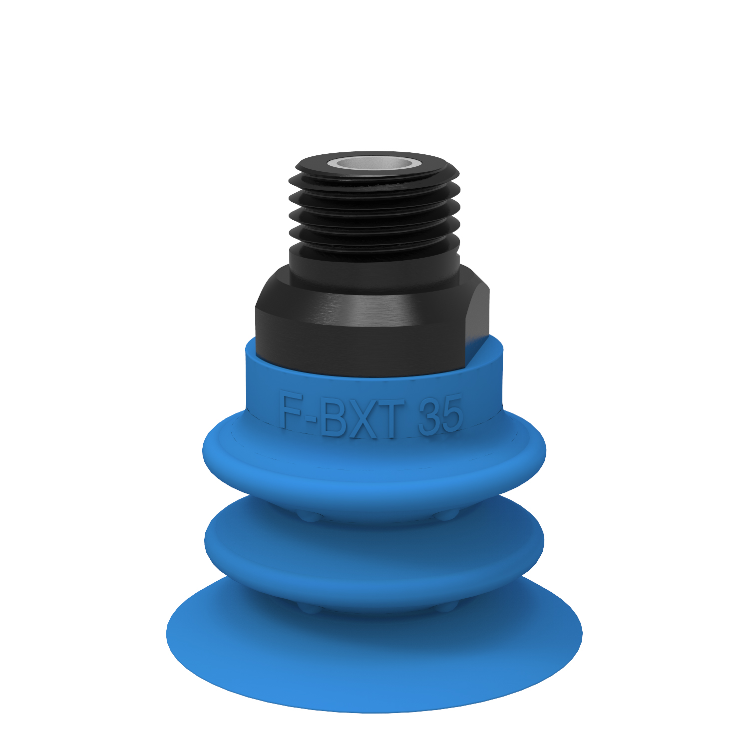 Piab Suction cup F-BXT35 Silicone 1/4 NPT male, with mesh filter