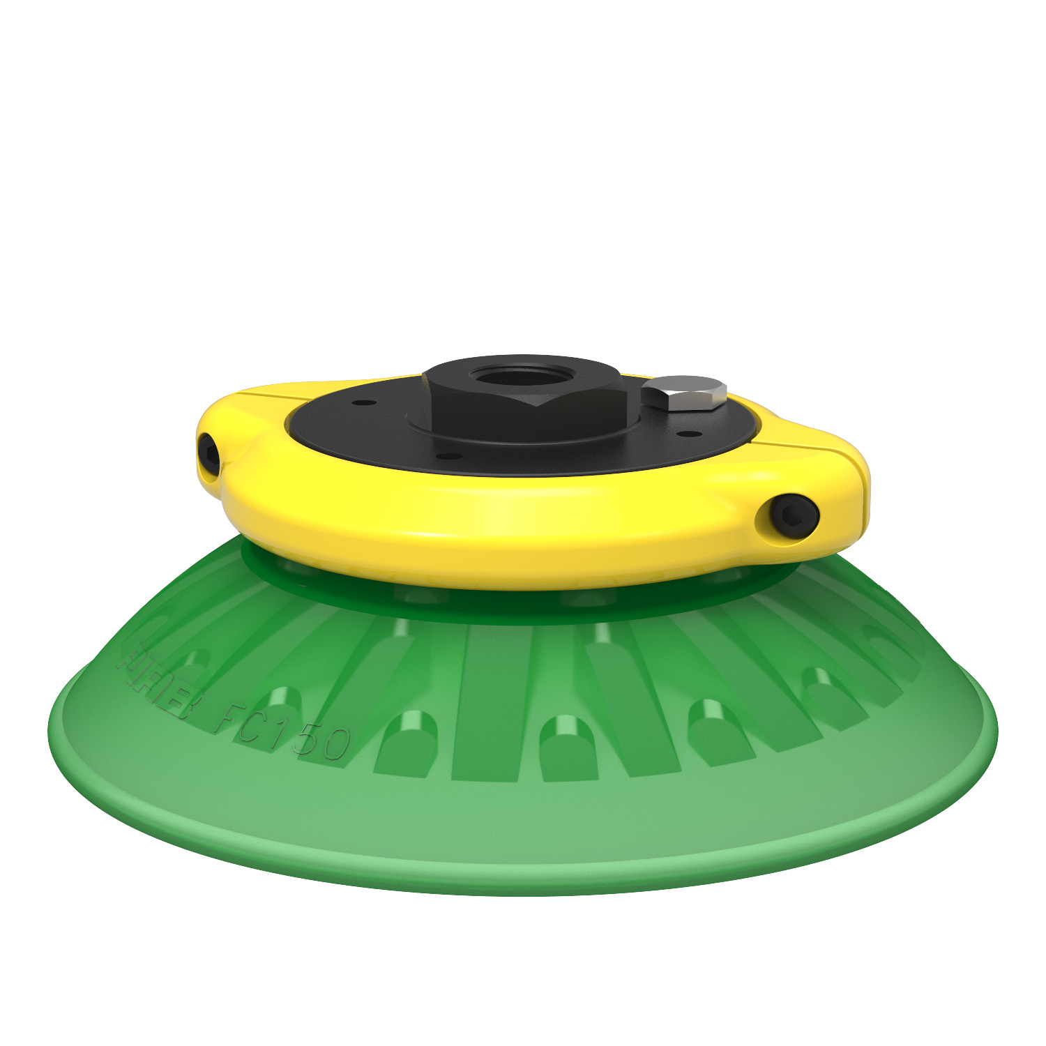 Piab Suction cup FC150P Polyurethane 60, 3/8 NPSF female, with mesh filter