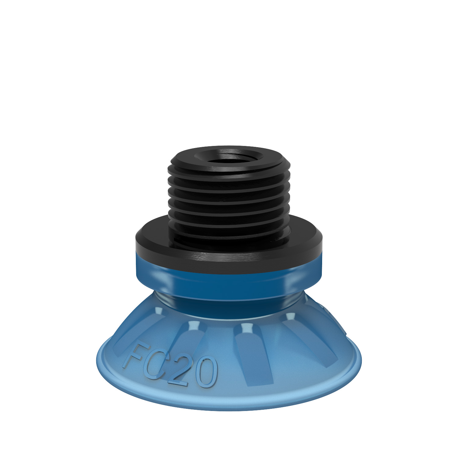 Piab FC20P.4D.02AD / 9906801 Suction cup FC20P Polyurethane 50, G1/8" male / M5 female