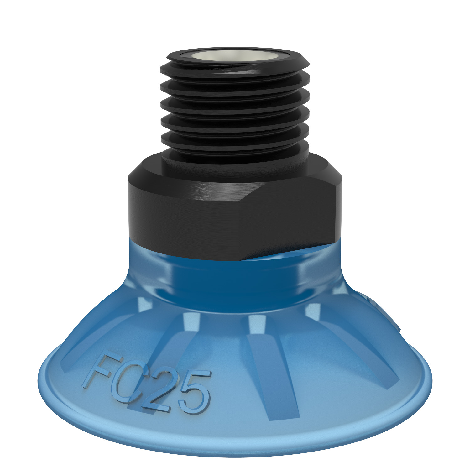 Piab Suction cup FC25P Polyurethane 50, 1/8 NPT male, with mesh filter