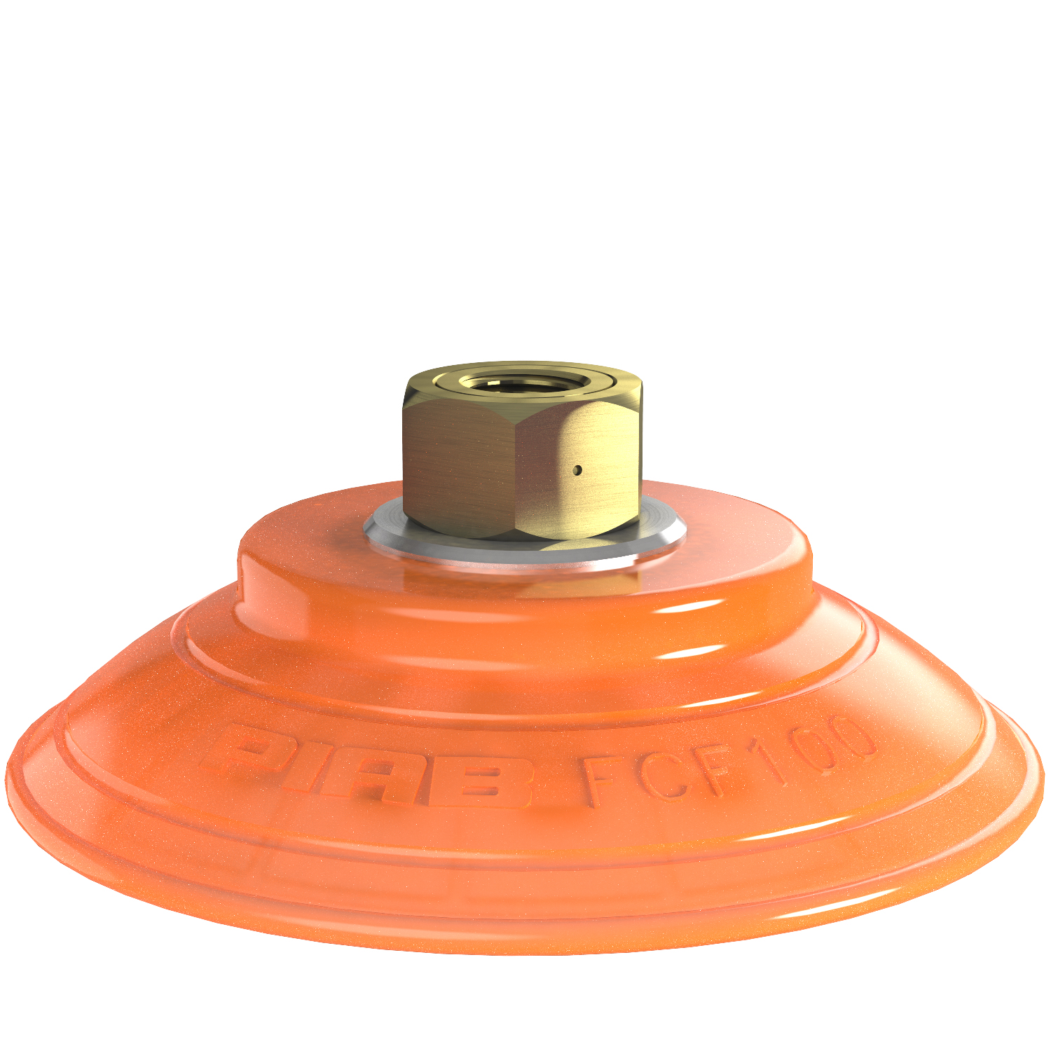 Piab Suction cup FCF100P Polyurethane 55/60, G1/4 female