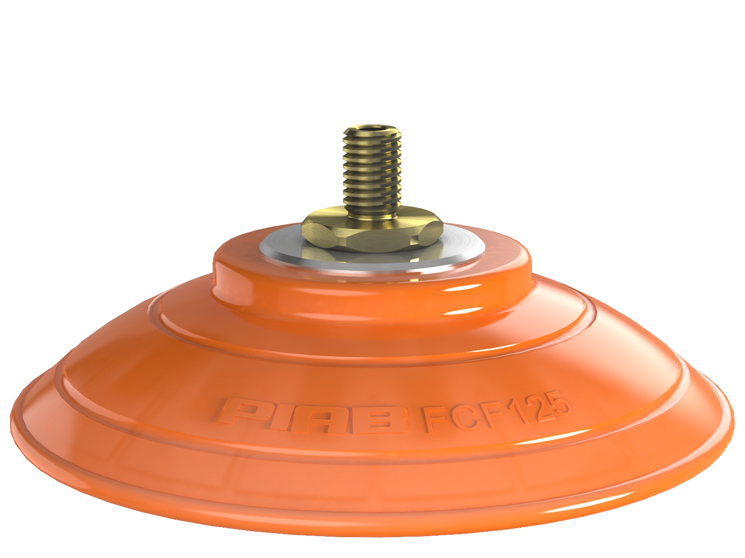 Piab Suction cup FCF125P Polyurethane 55/60, M10x1.5 male