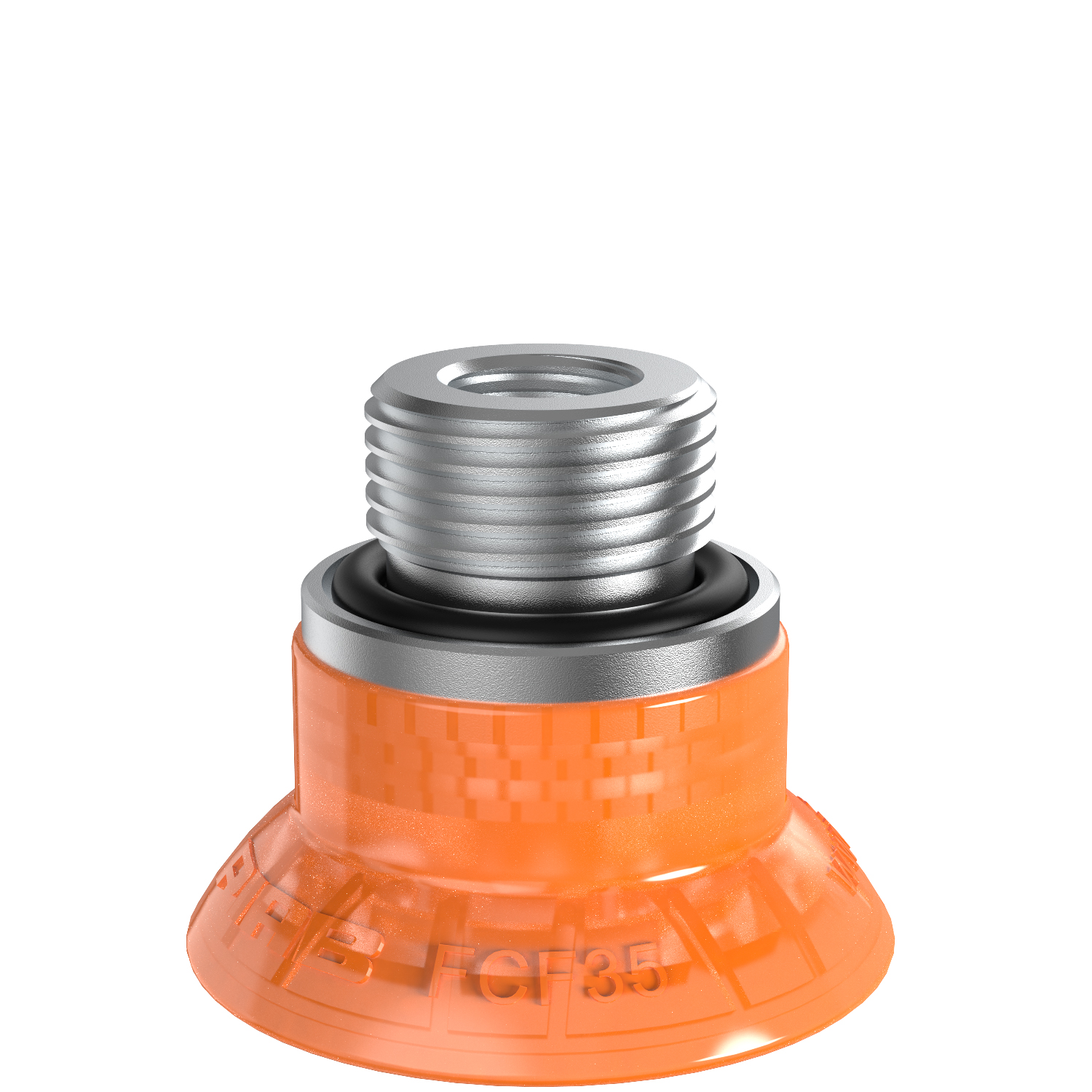 Piab Suction cup FCF35P Polyurethane 55/60, G3/8 male, with mesh filter