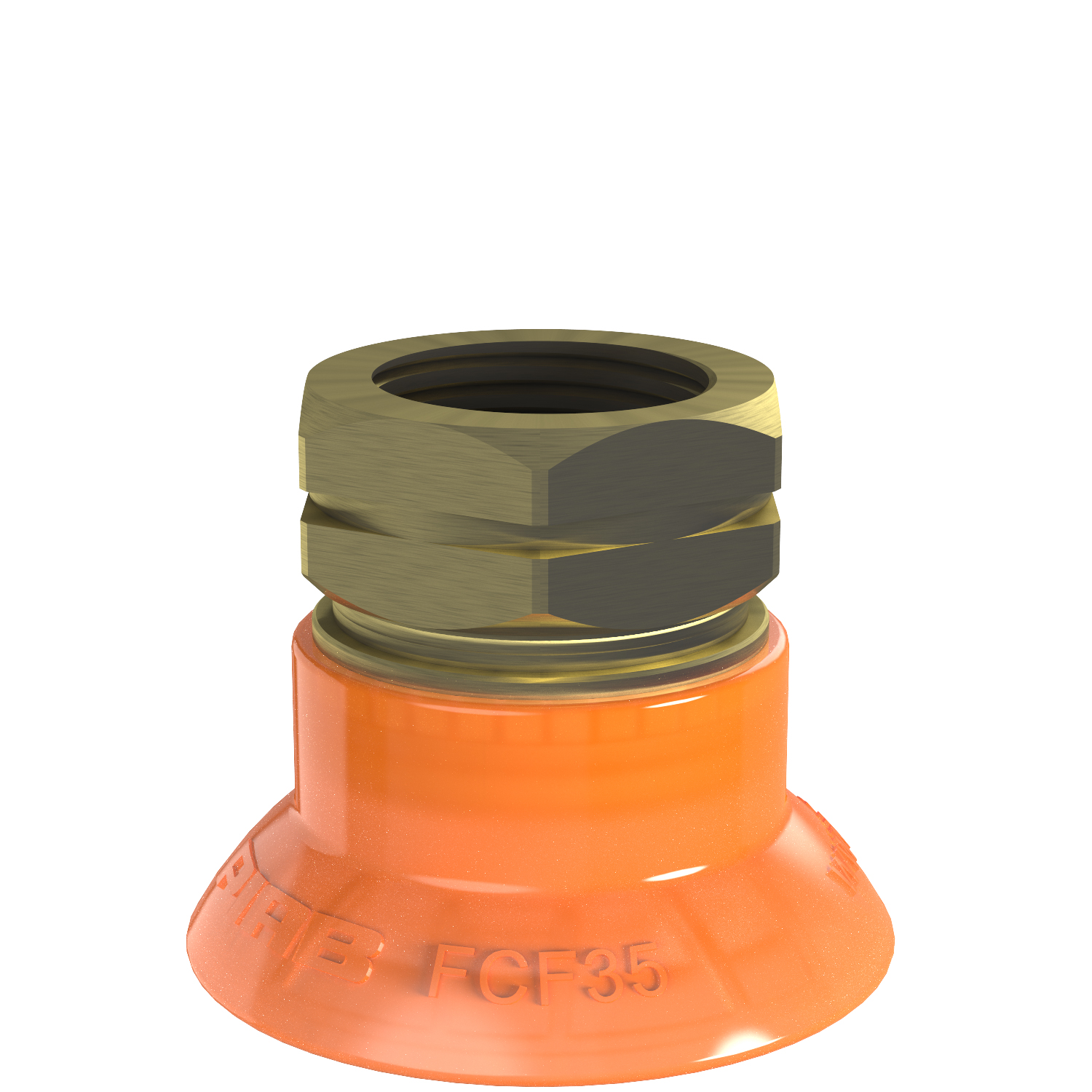 Piab Suction cup FCF35P Polyurethane 55/60, 3/8 NPT female