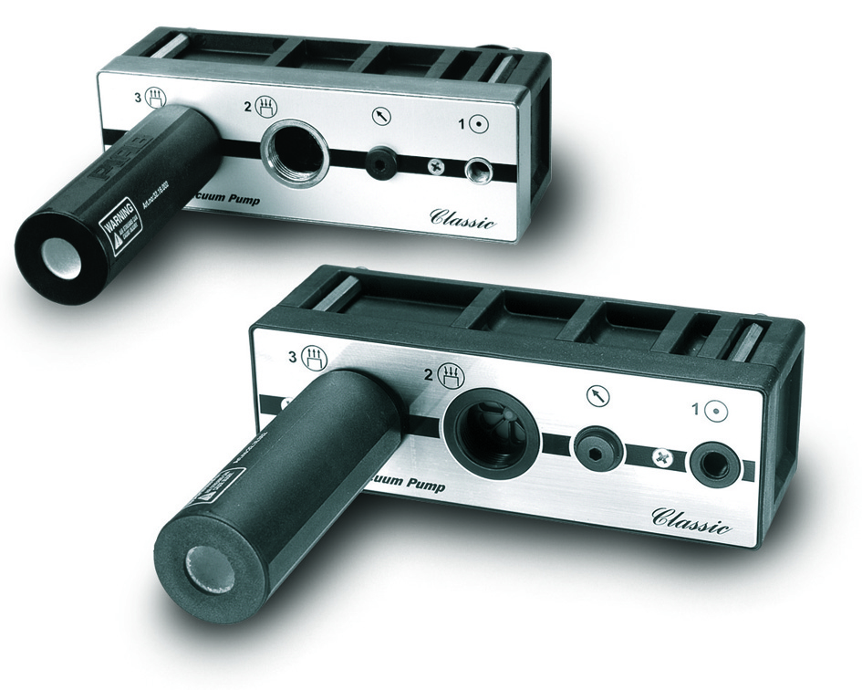 Piab Vacuum pump CLASSIC H120, conn. E, NBR seals