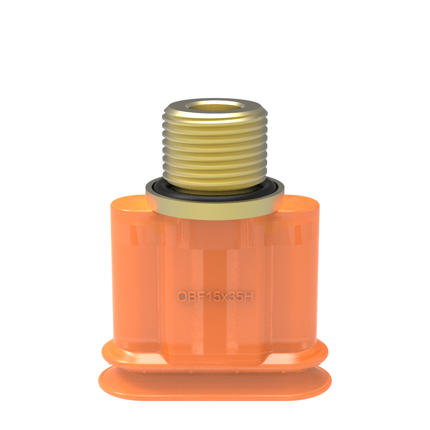 Piab Suction cup OBF15x35P H Polyurethane 60, M10x1.5 male