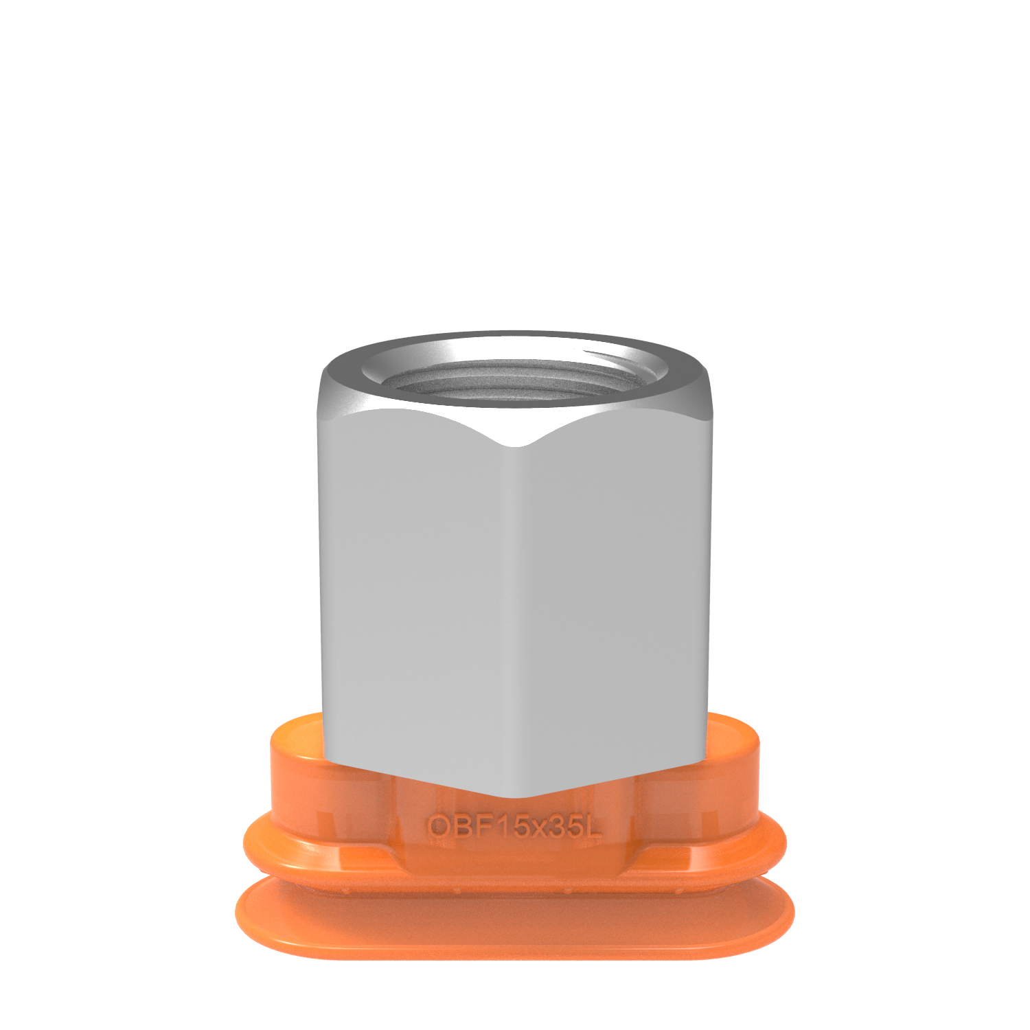 Piab Suction cup OBF15x35P L Polyurethane 60, G3/8 fem 17mm