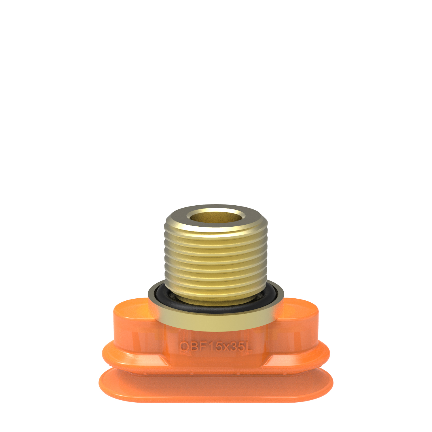 Piab Suction cup OBF15x35P L Polyurethane 60, M10x1.5 male