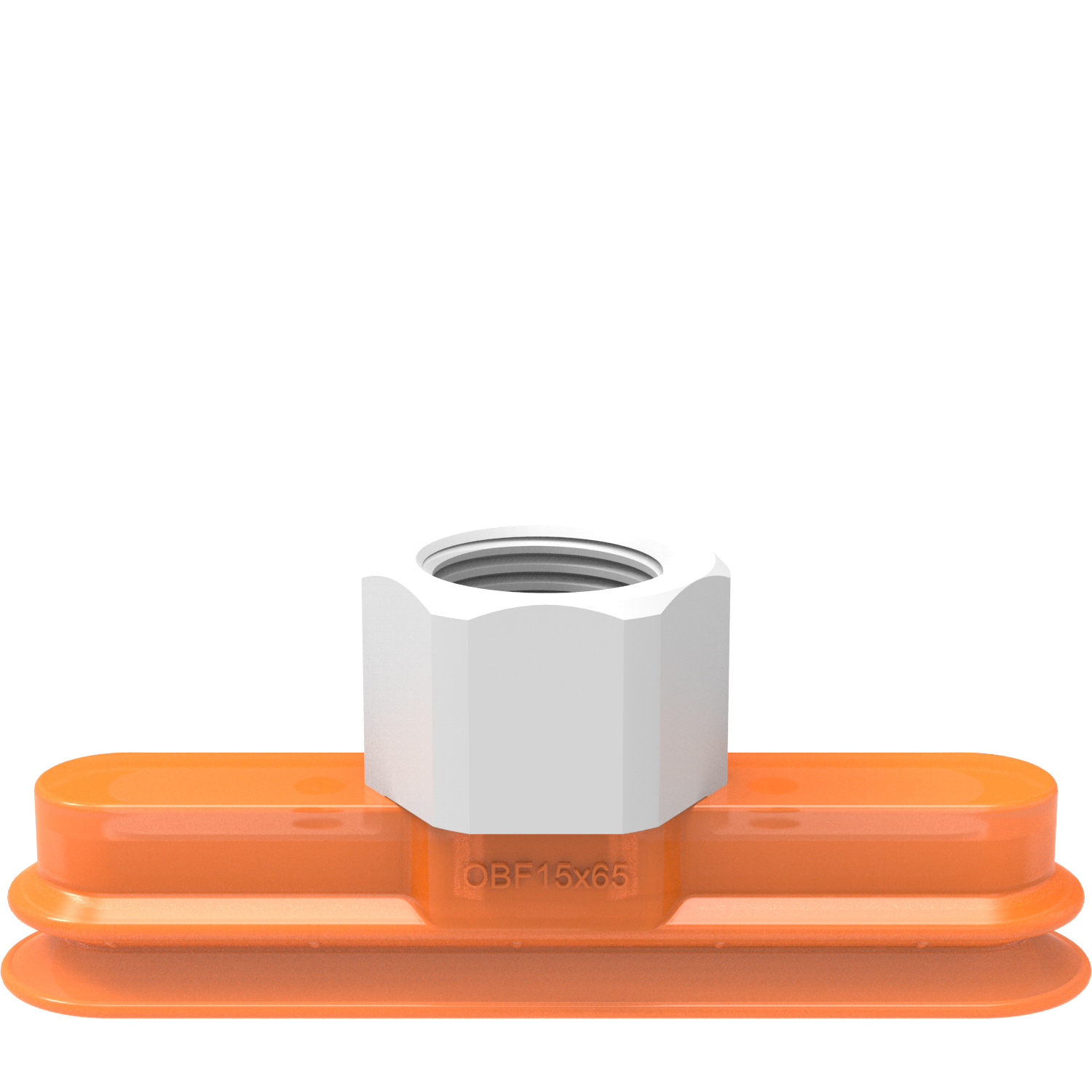 Piab Suction cup OBF15x65P Polyurethane 60, G3/8 female plastic