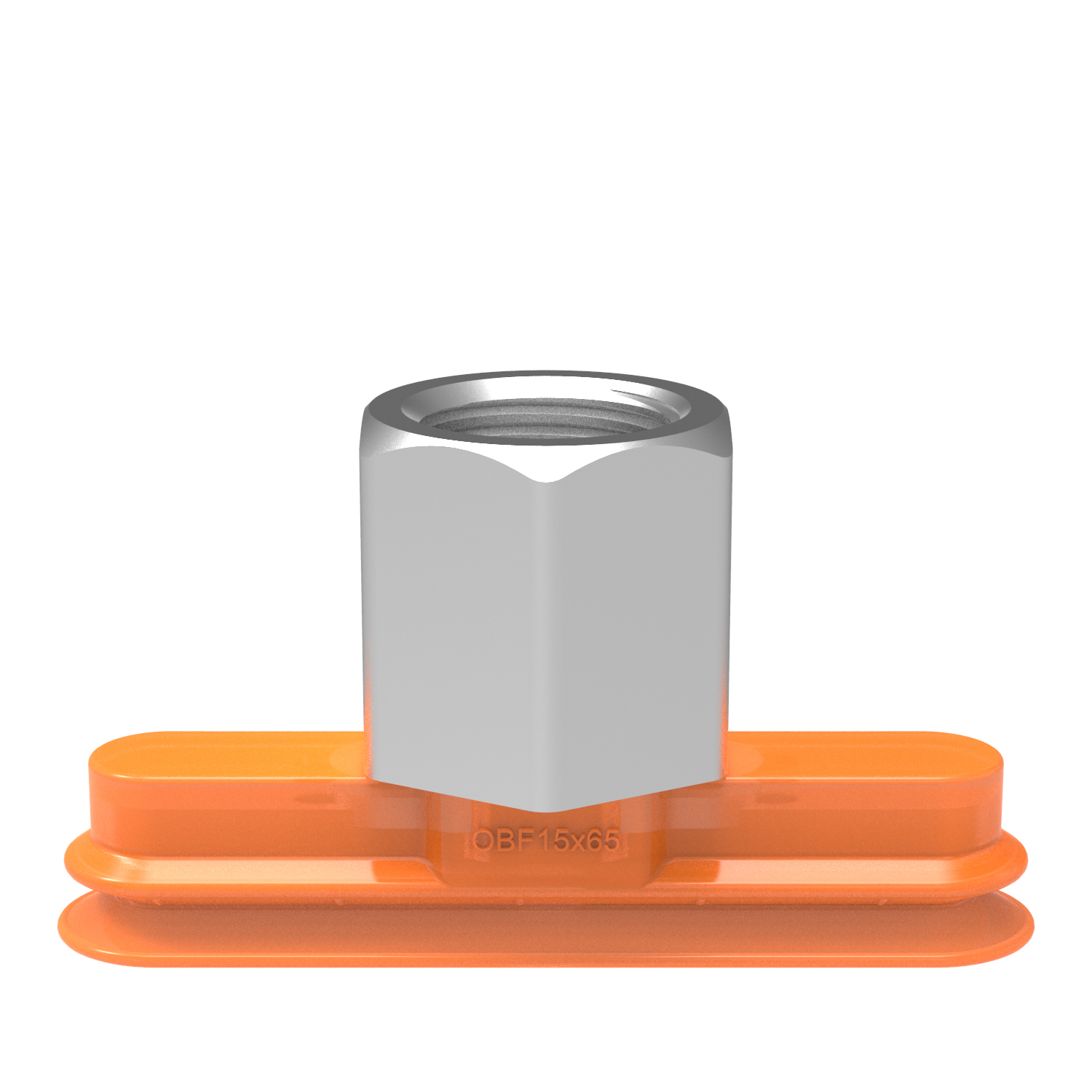 Piab Suction cup OBF15x65P Polyurethane 60, G3/8 fem 17mm