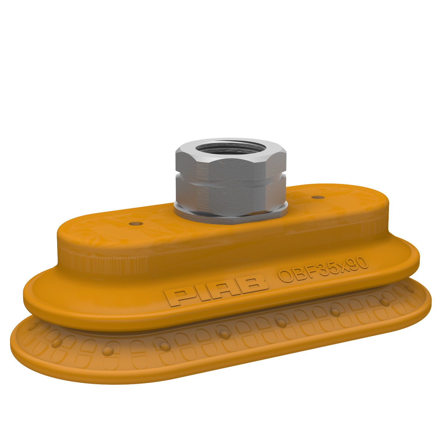 Piab Suction cup OBF35X90P Polyurethane 55/60, 3/8 NPT female