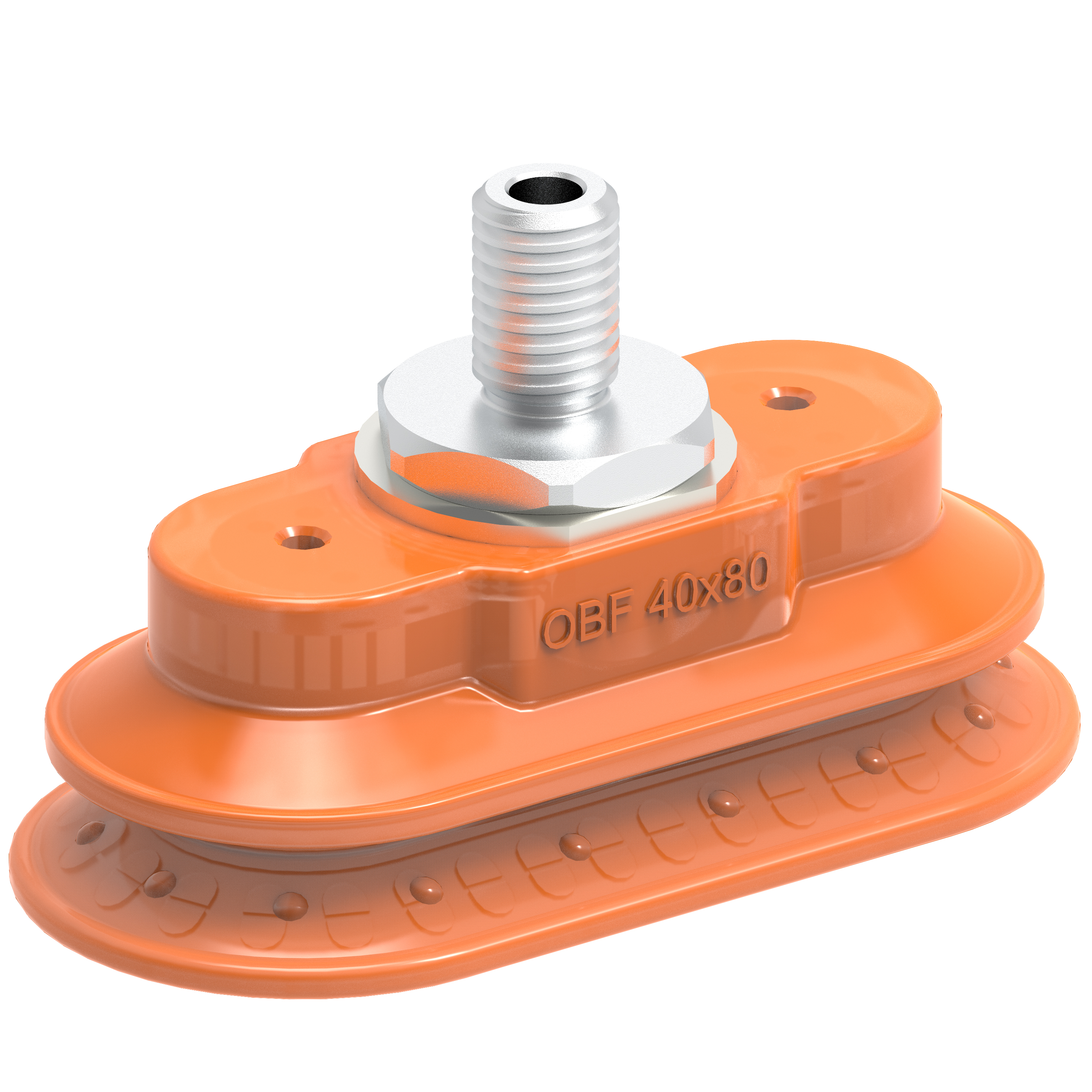 Piab Suction cup OBF40X80P Polyurethane 60, M10x1.5 male