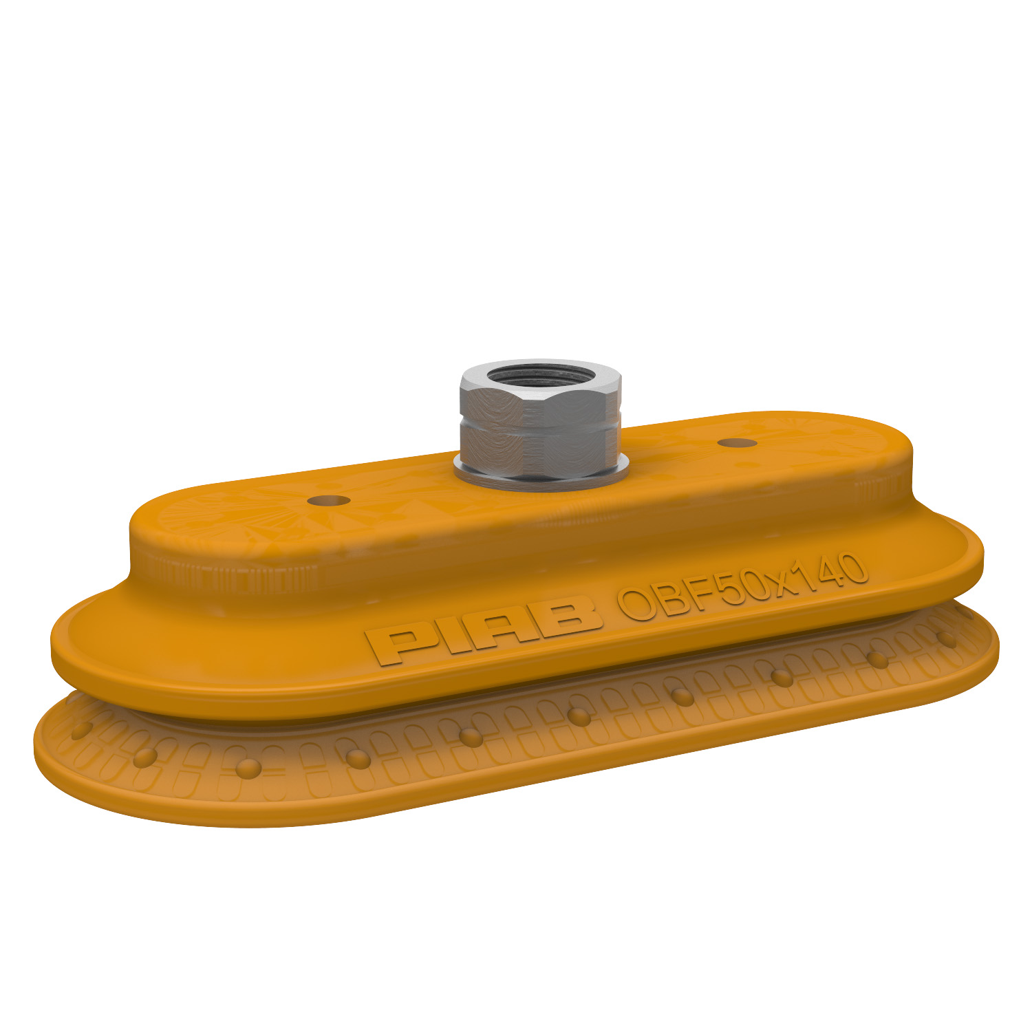 Piab Suction cup OBF50X140P Polyurethane 55/60, 3/8 NPT female