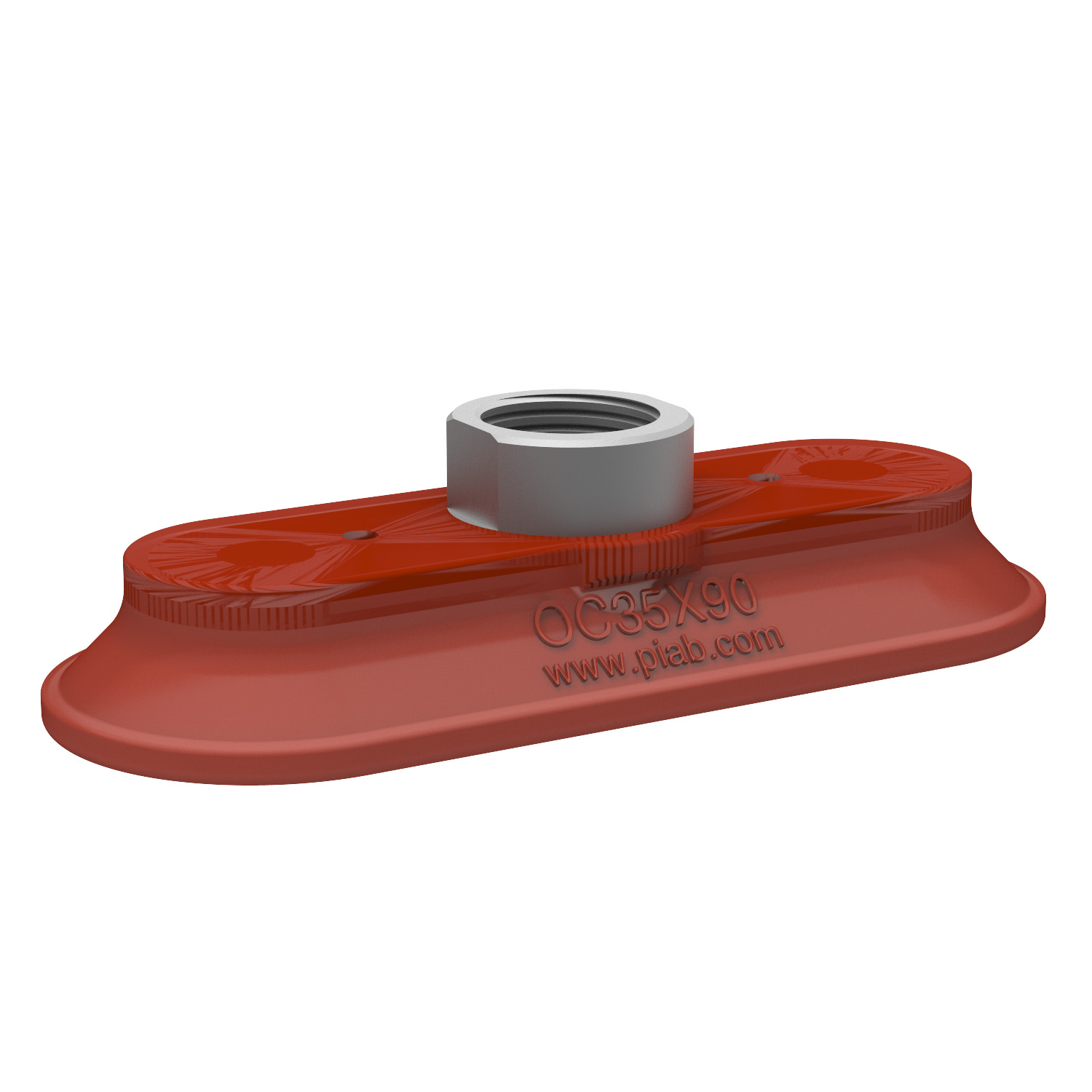 Piab Suction cup OC35x90P Polyurethane 40, G3/8 female