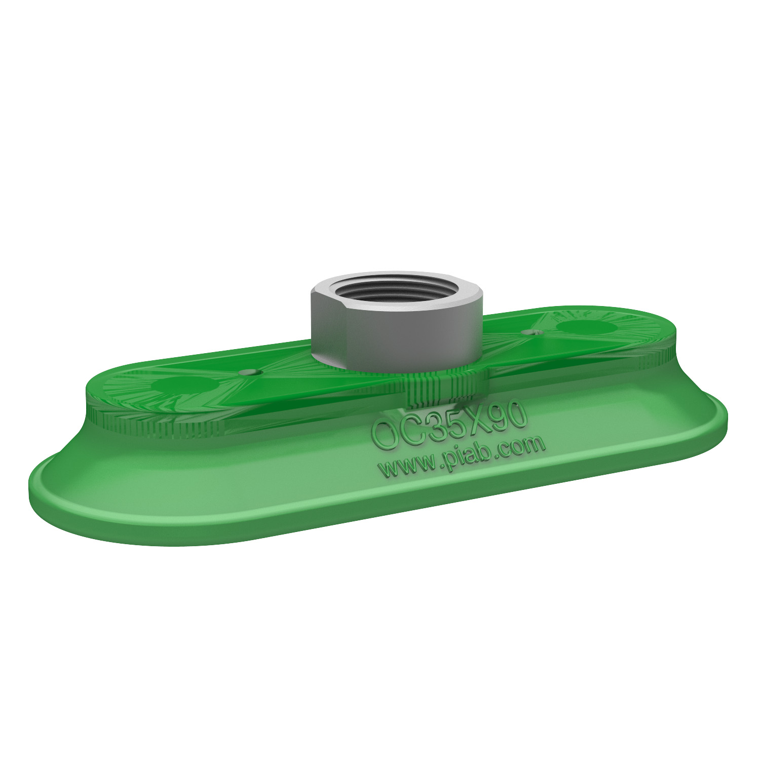 Piab Suction cup OC35x90P Polyurethane 60, 3/8 NPSF female