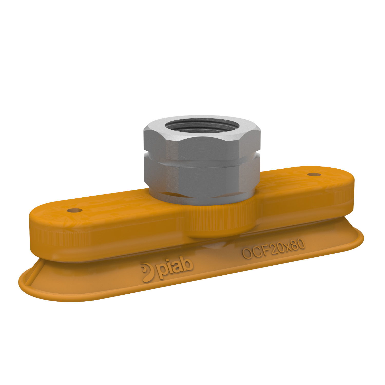 Piab Suction cup OCF20x80P Polyurethane 55/60, 3/8 NPT female