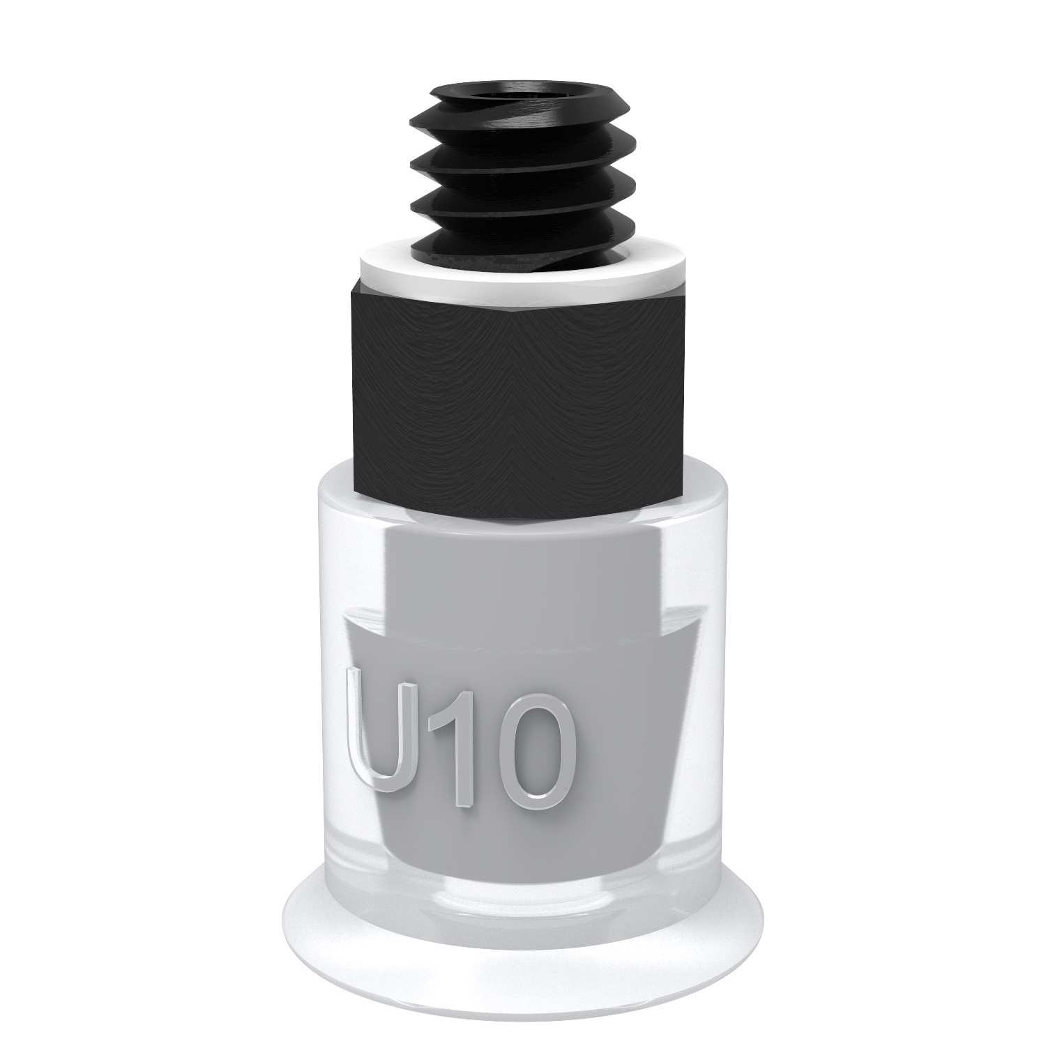 Piab Suction cup U10 Silicone FCM, M5 male