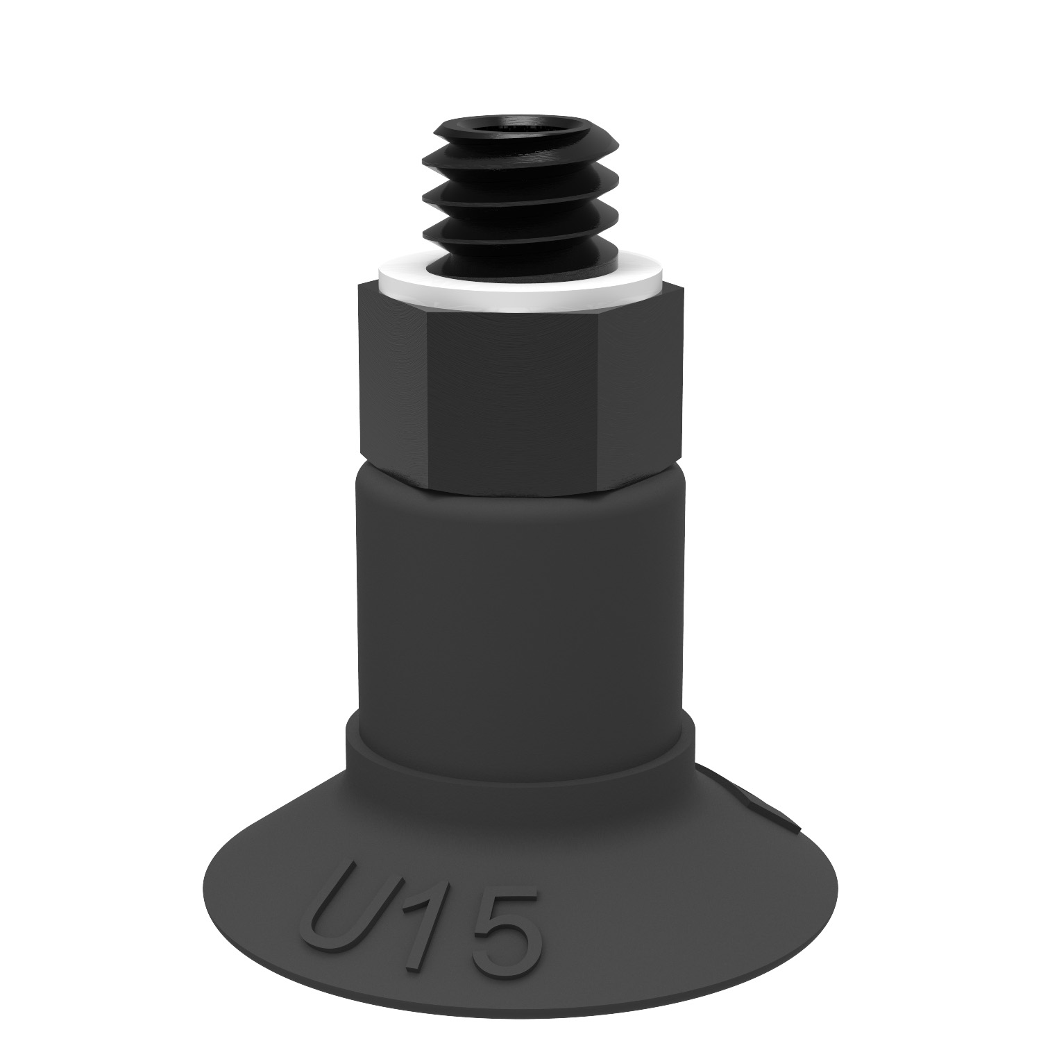 Piab Suction cup U15 Chloroprene, M5 male