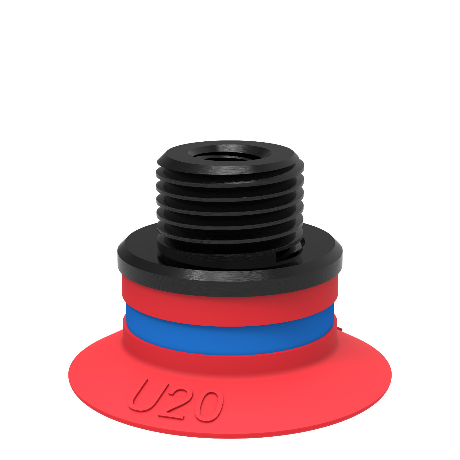 Piab Suction cup U20 Silicone, G1/8 male/M5 female