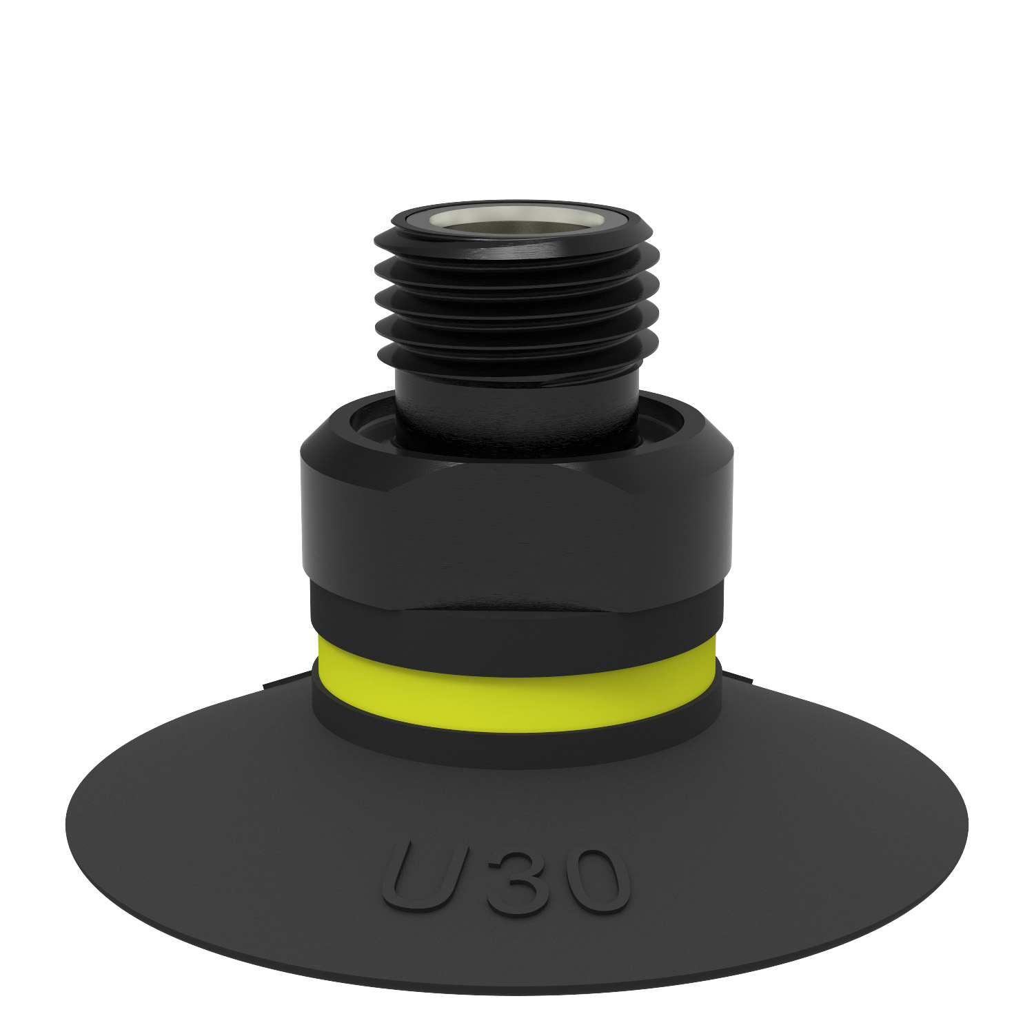 Piab Suction cup U30 Nitrile-PVC, G1/8 male, with mesh filter