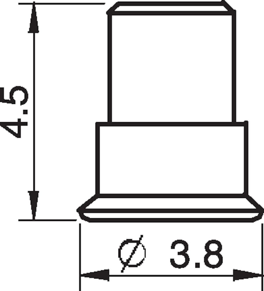 Piab Suction cup U3 Conductive silicone