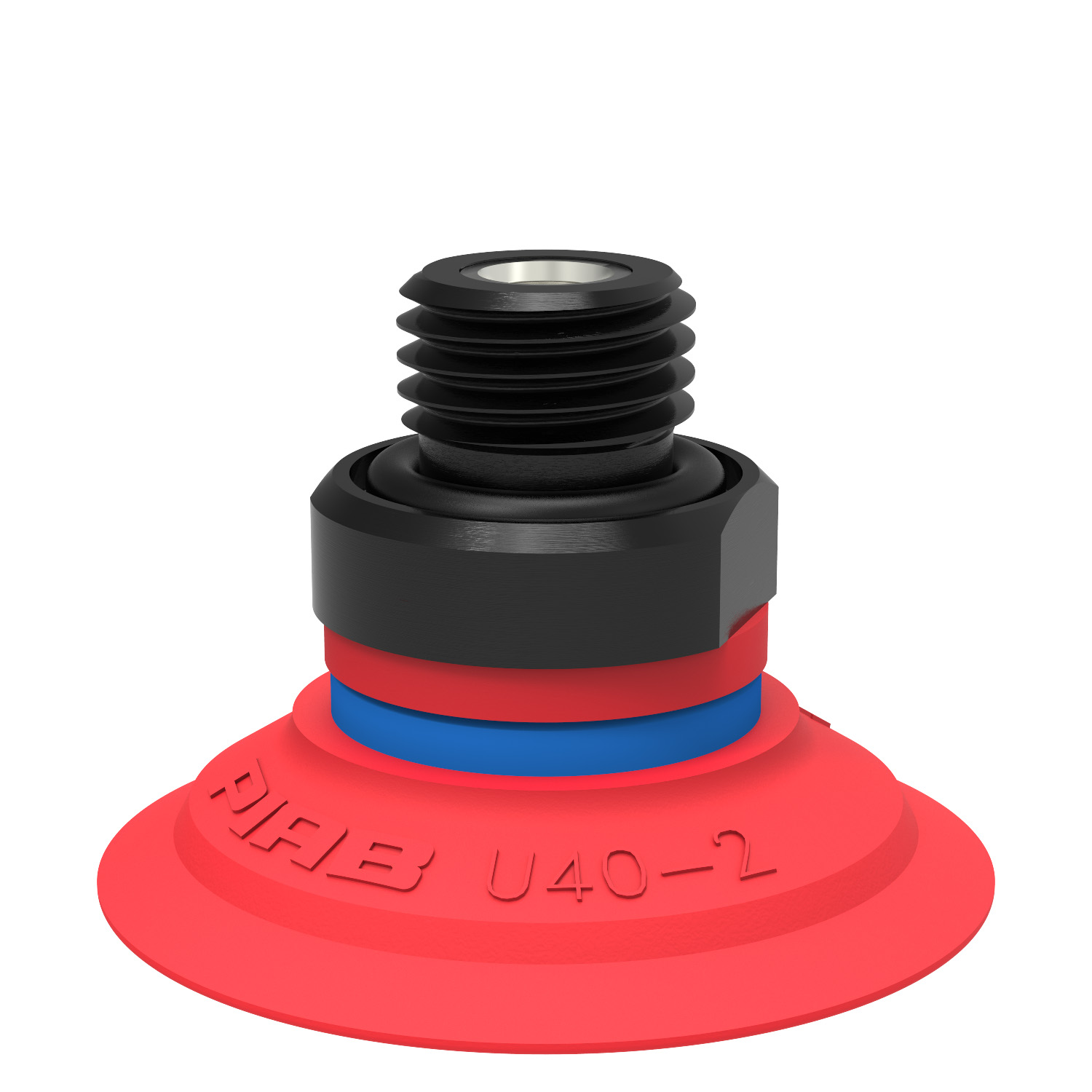 Piab Suction cup U40-2 Silicone, G1/4 male, with mesh filter