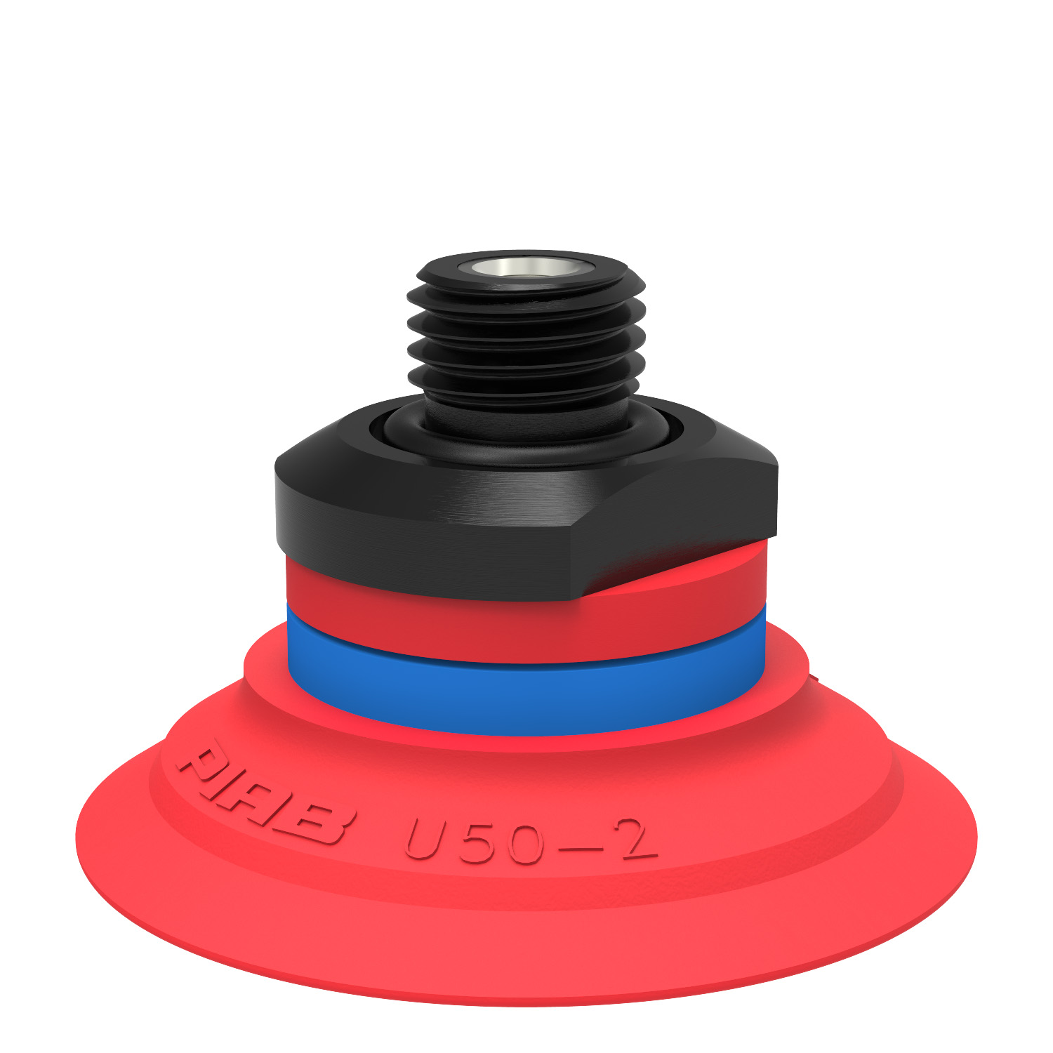 Piab Suction cup U50-2 Silicone, G1/4 male, with mesh filter