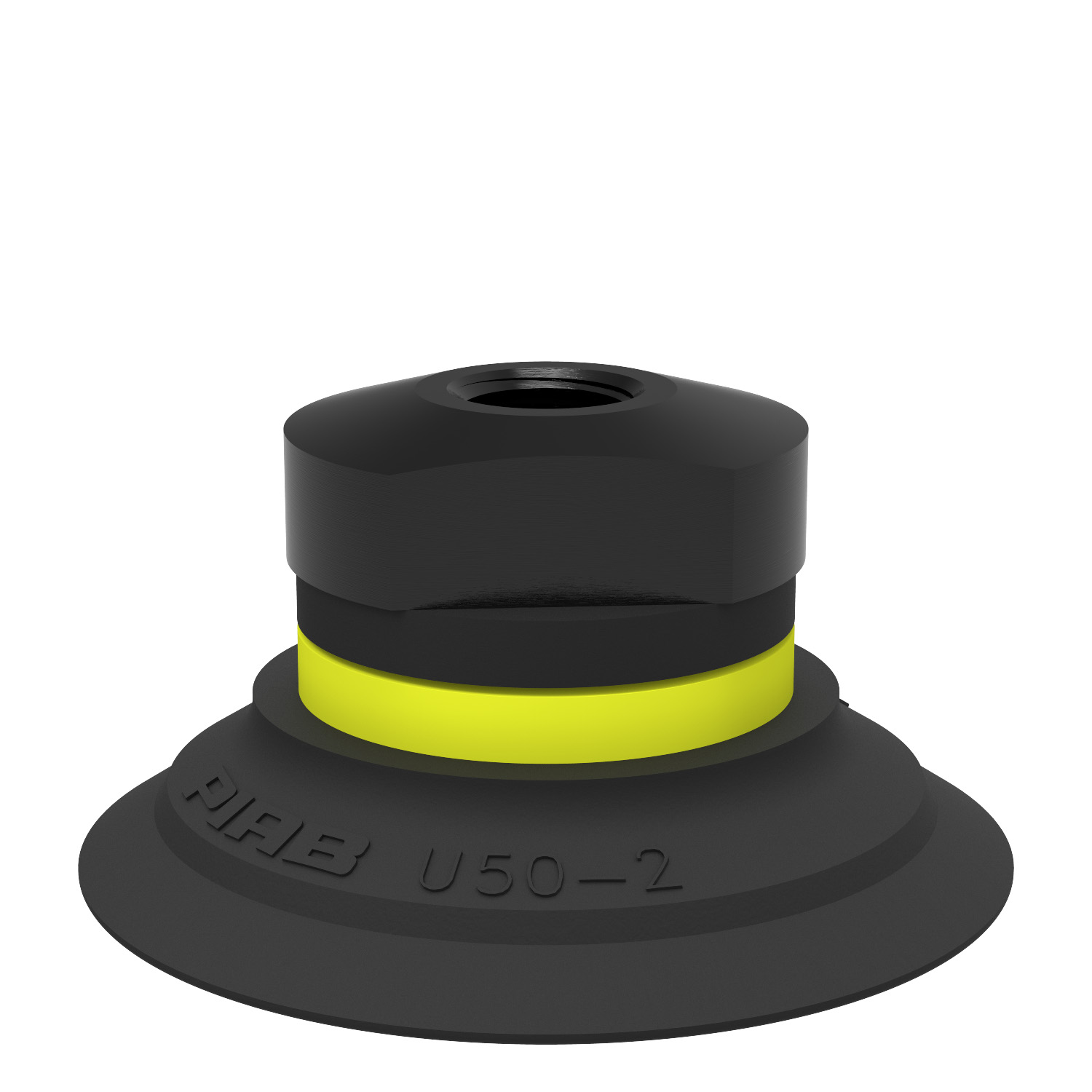 Piab Suction cup U50-2 Nitrile-PVC, 1/8 NPSF female