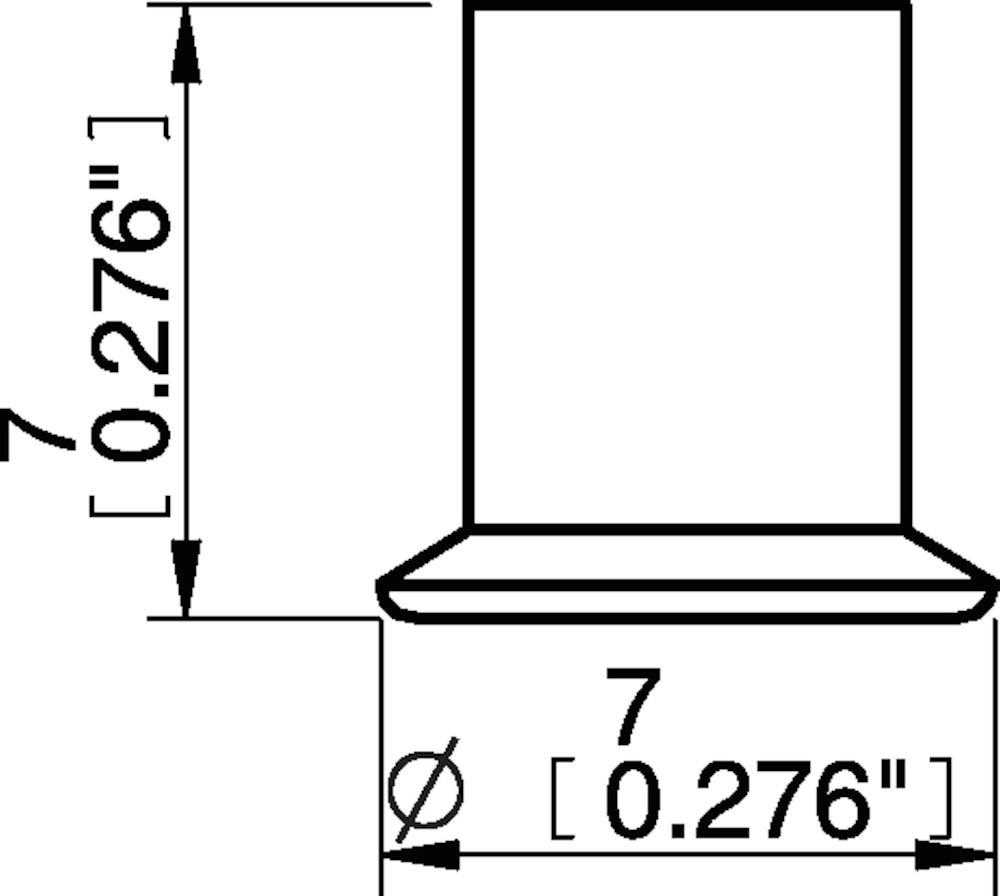 Piab Suction cup U6 HNBR