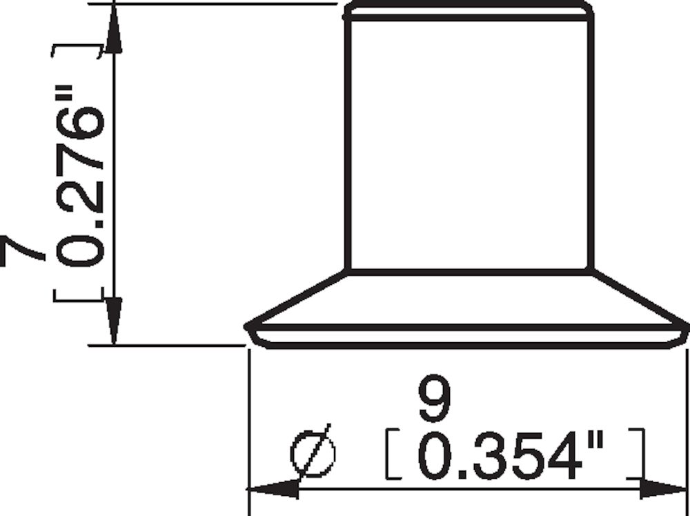 Piab Suction cup U8 Silicone