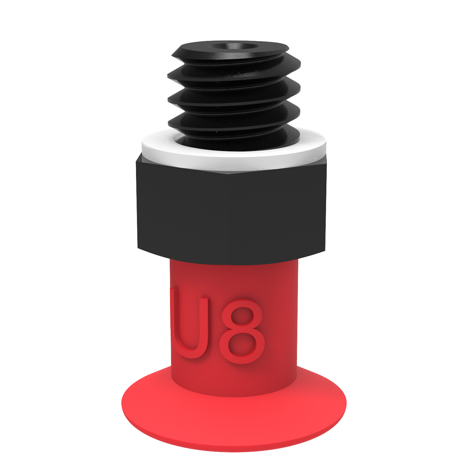 Piab Suction cup U8 Silicone, M5 male