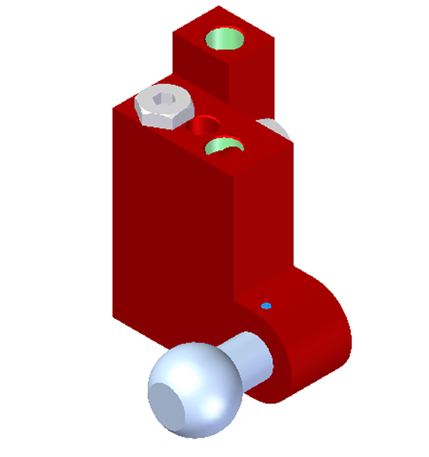 Piab Vacuum Check Valve VT-1H, G threads, Ball joint, Right hand connection